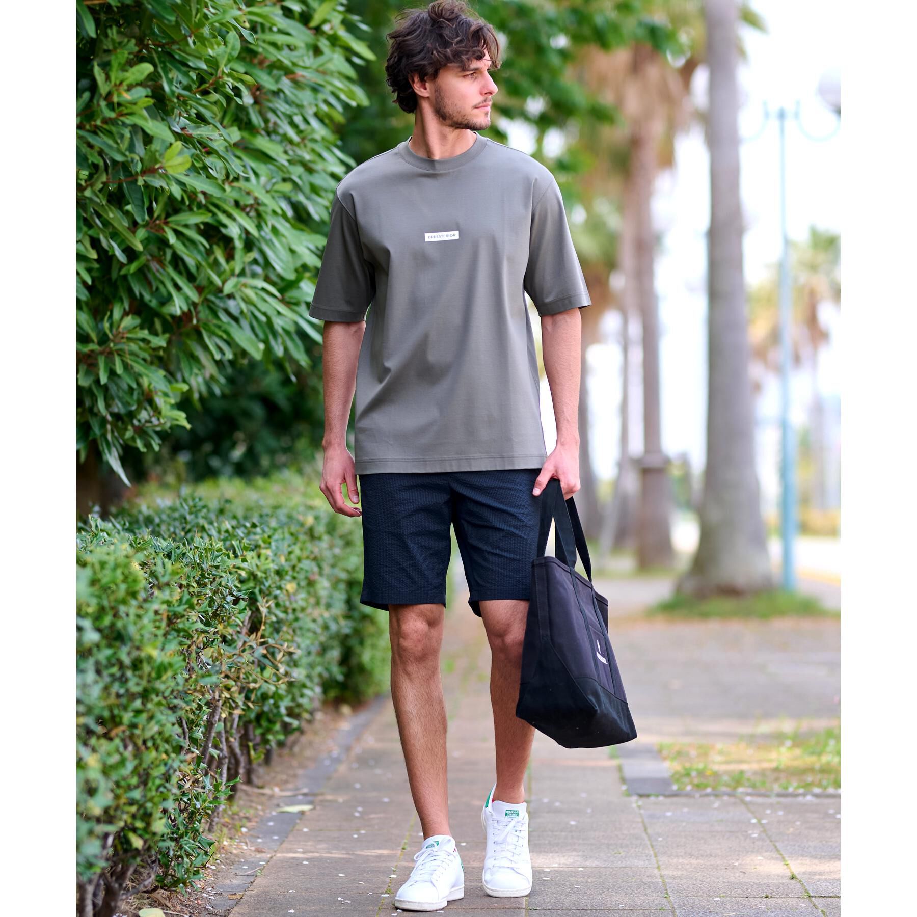 DRESSTERIOR「【洗える/セットアップ可/吸湿速乾】COOLMAX シアサッカー ショートパンツ」|その他|