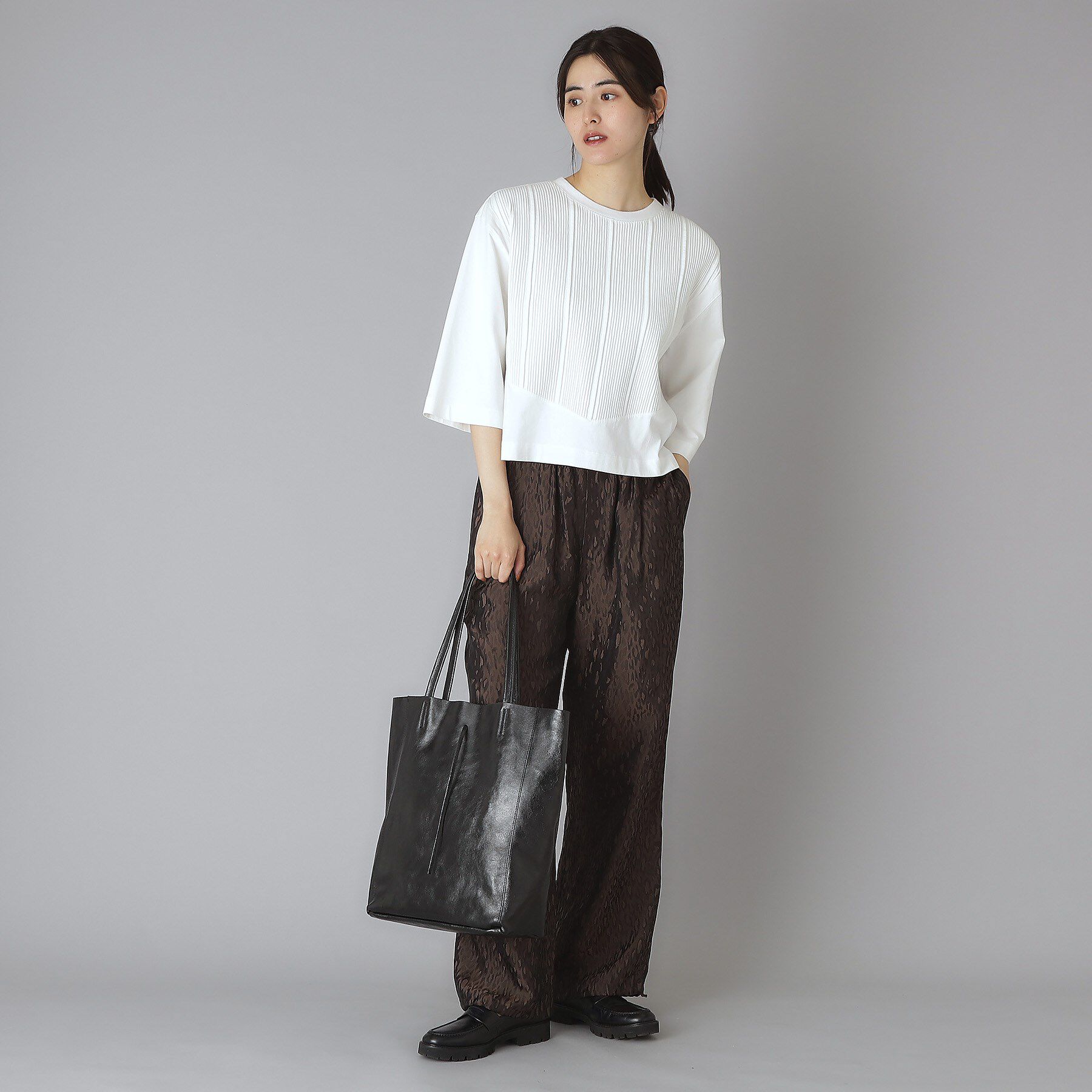 DRESSTERIOR「Pheeta（フィータ）Pearl クロップドTシャツ」|Tシャツ・カットソー|