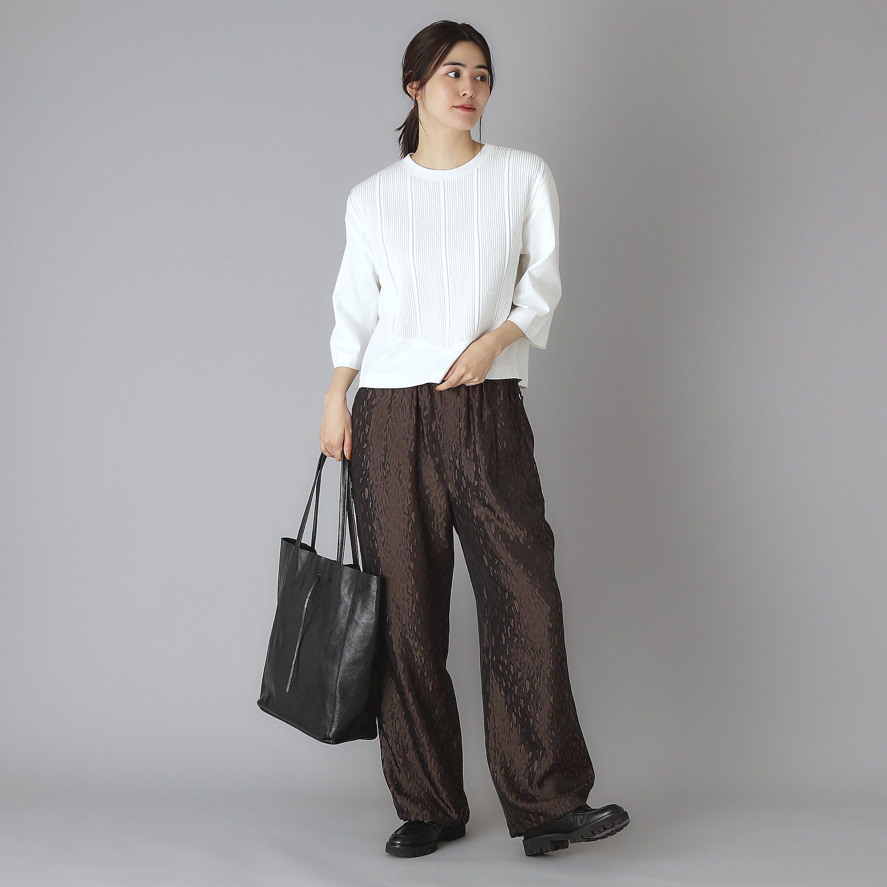 DRESSTERIOR「Pheeta（フィータ）Pearl クロップドTシャツ」|Tシャツ・カットソー|