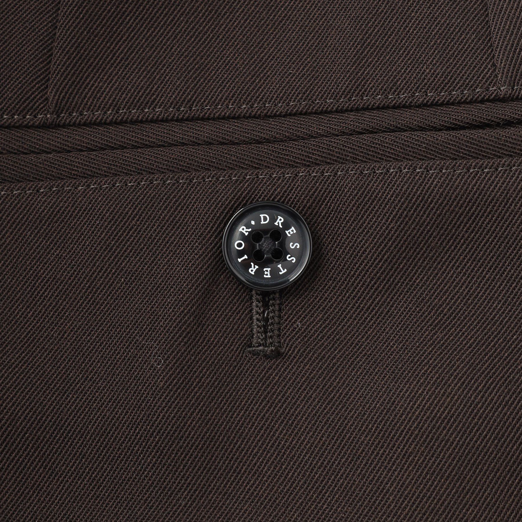 DRESSTERIOR「【セットアップ可】ブラウンツイル ツータックパンツ」|その他|