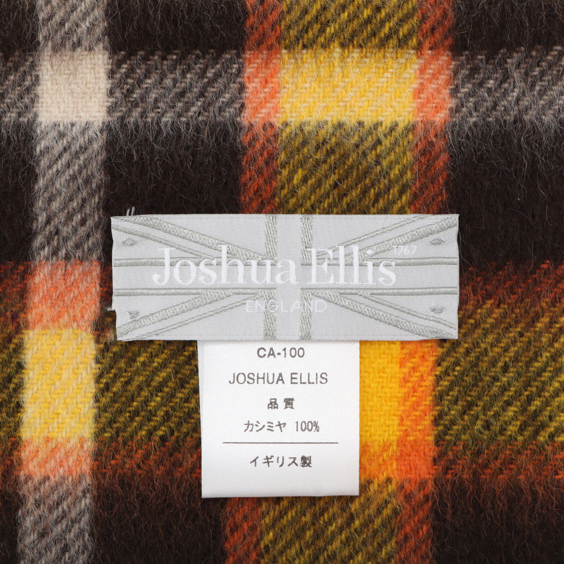 DRESSTERIOR「JOSHUA ELLIS（ジョシュアエリス）TARTAN CHECK MUFFLER｜マフラー」|ストール|