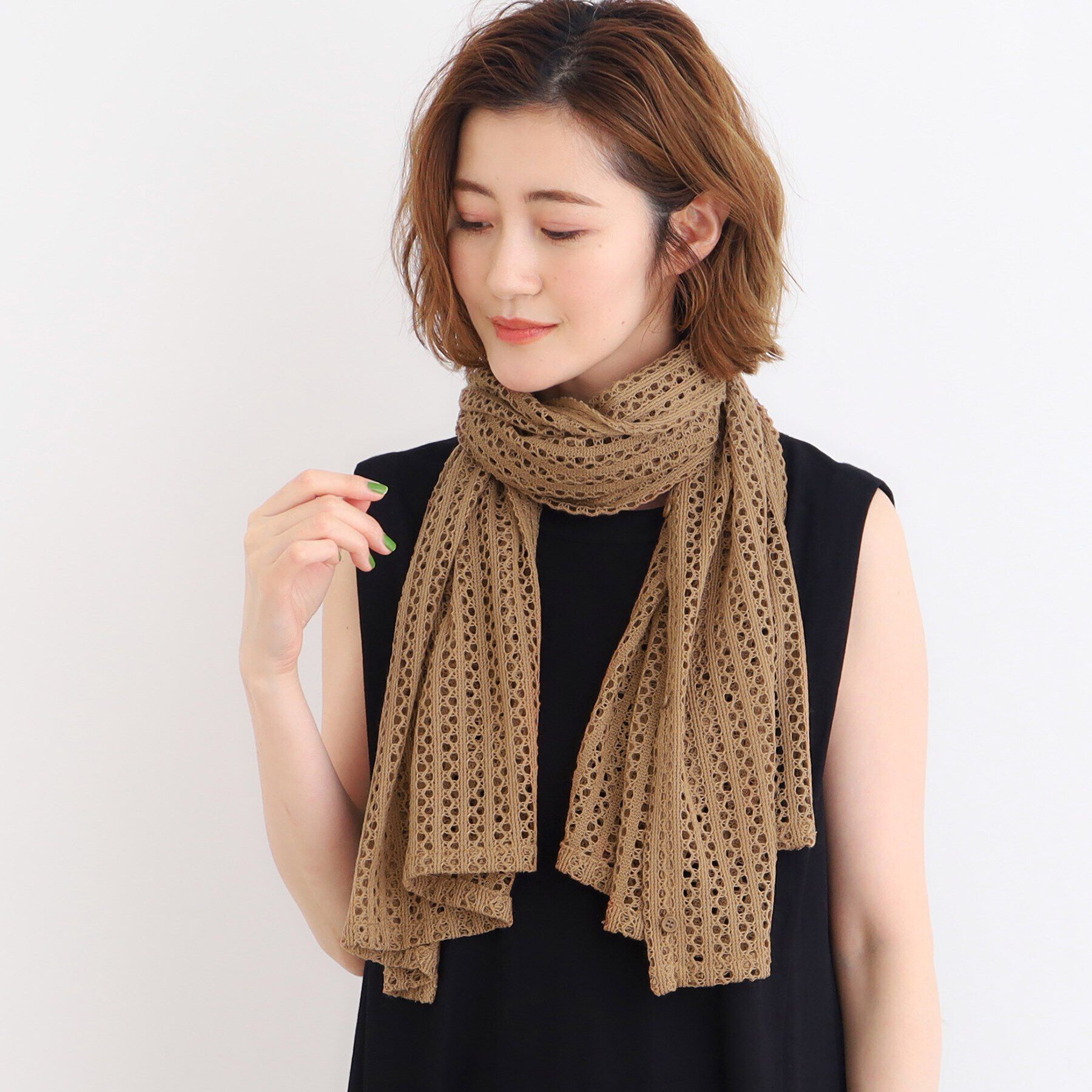 grove「透かし羽織3WAYストール」|ストール|