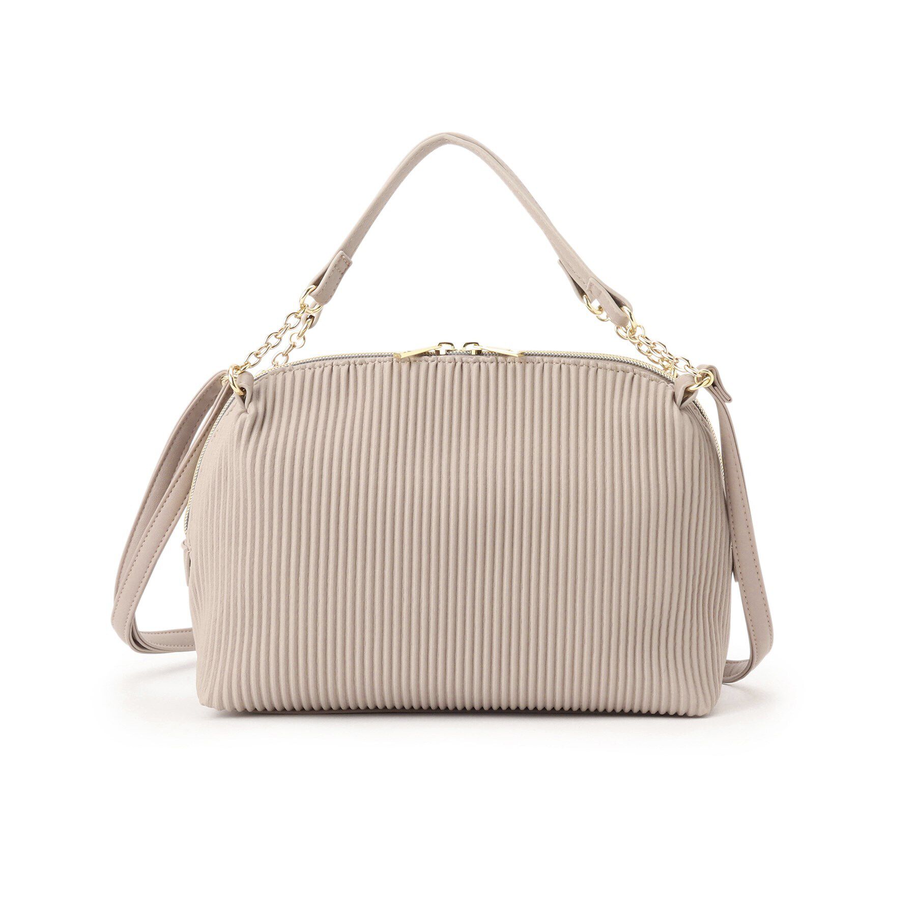 grove「プリーツチェーンハンドルショルダー」|ショルダー・メッセンジャー|