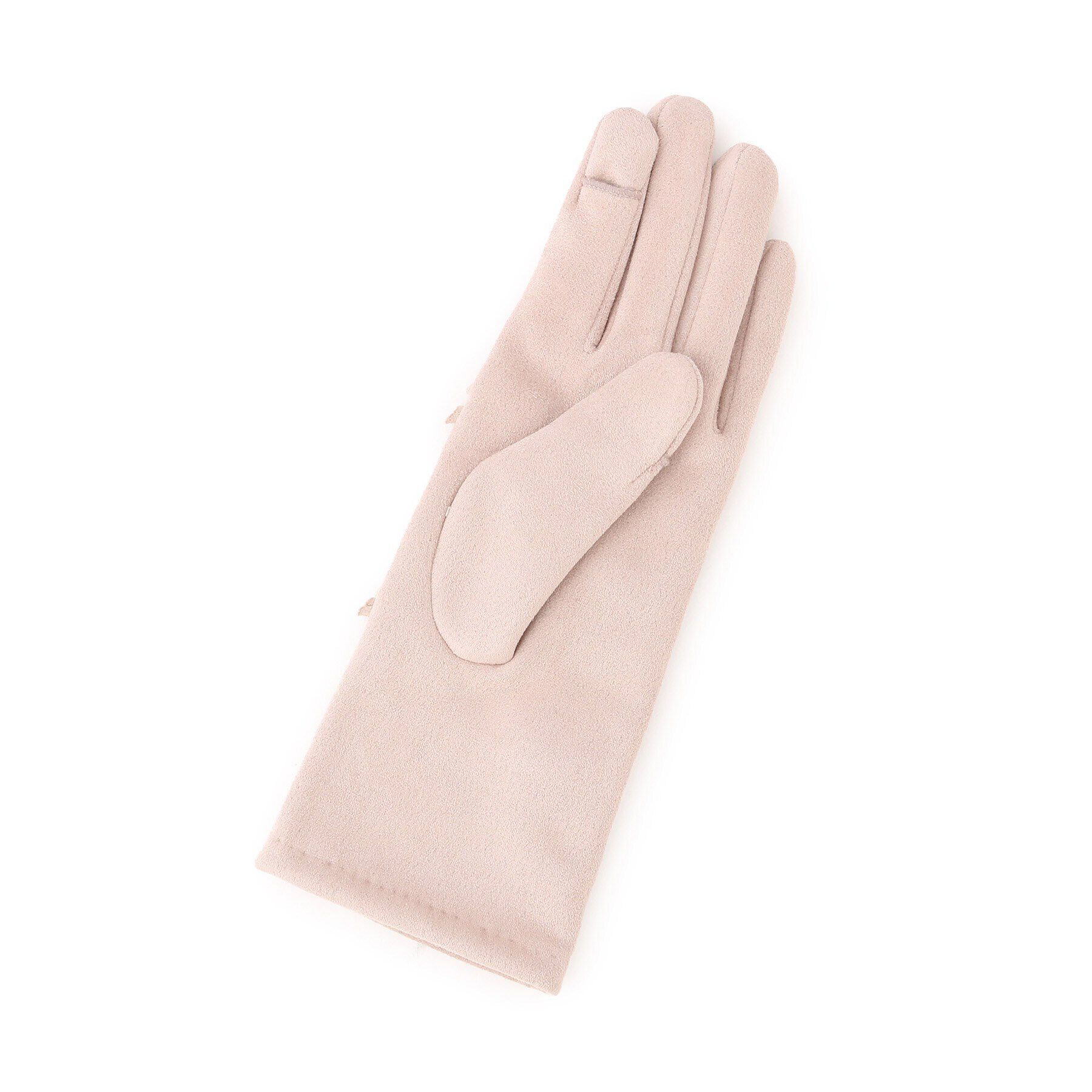 grove「スウェード調リボングローブ」|手袋|
