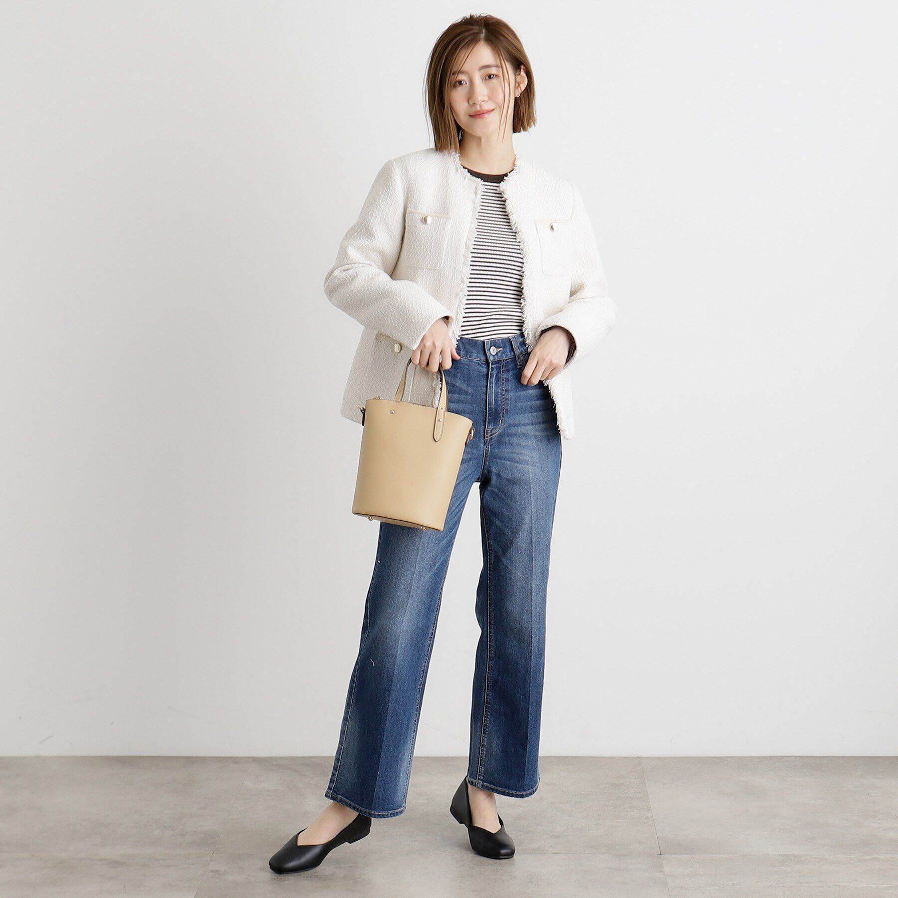 grove「アシメハンドルバケツ2WAYトート【入卒対応可】」|ショルダー・メッセンジャー|