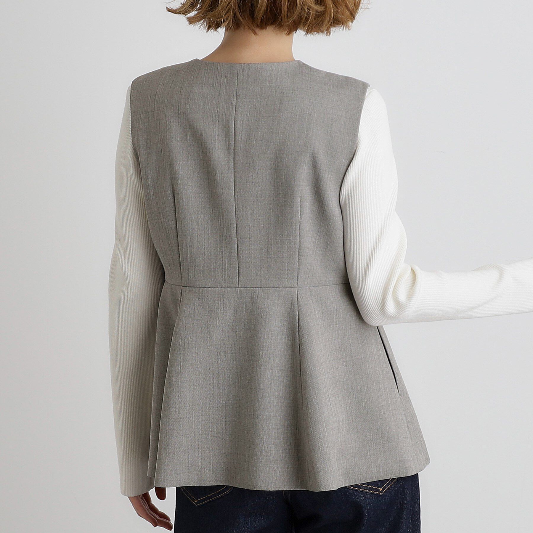 grove「ペプラムジレ」|ベスト・ジレ|