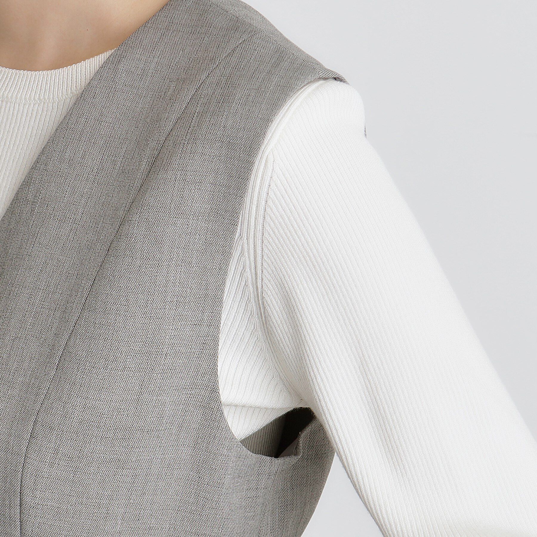 grove「ペプラムジレ」|ベスト・ジレ|