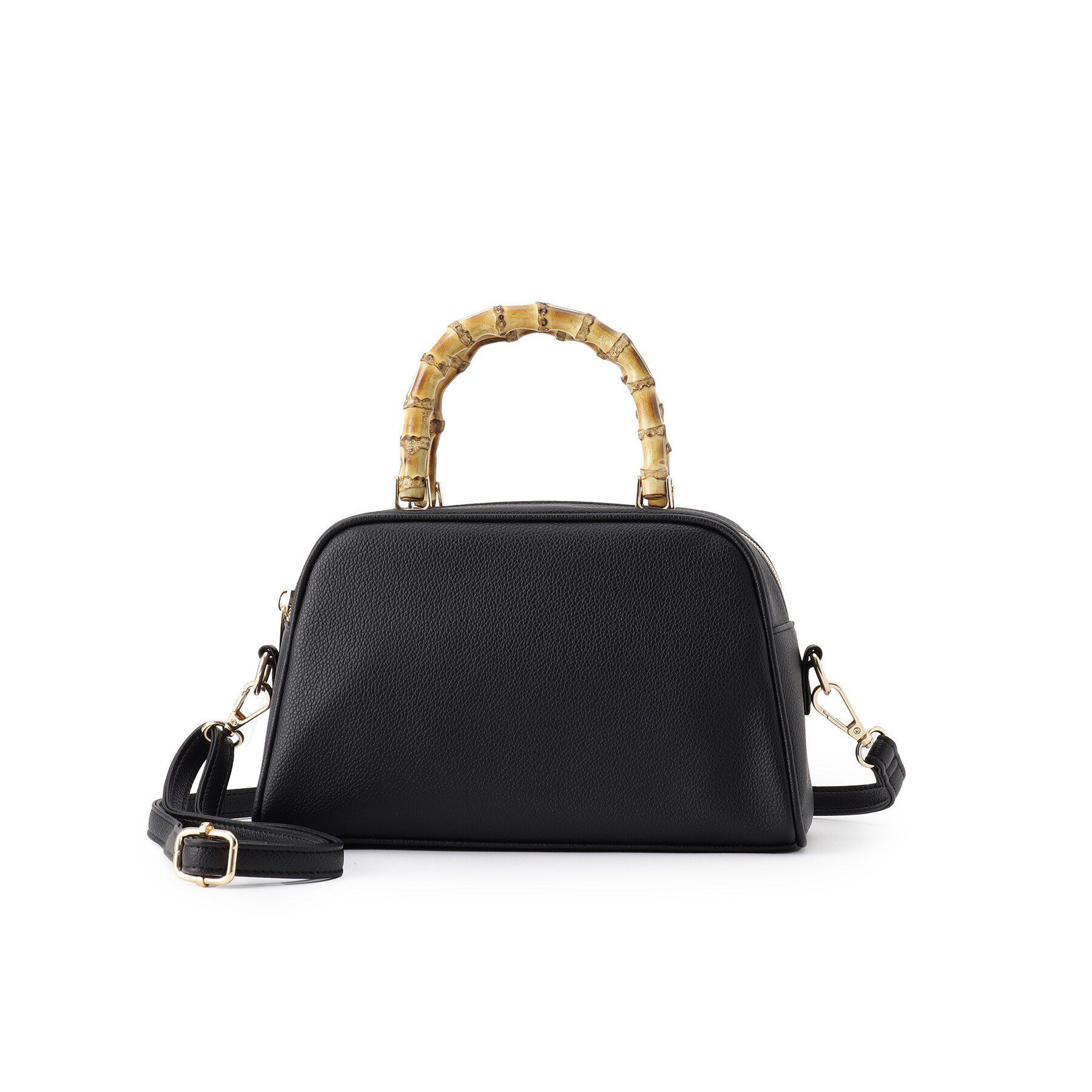 grove「【雑誌掲載】バンブーハンドル2WAYボストン」|ボストンバッグ|