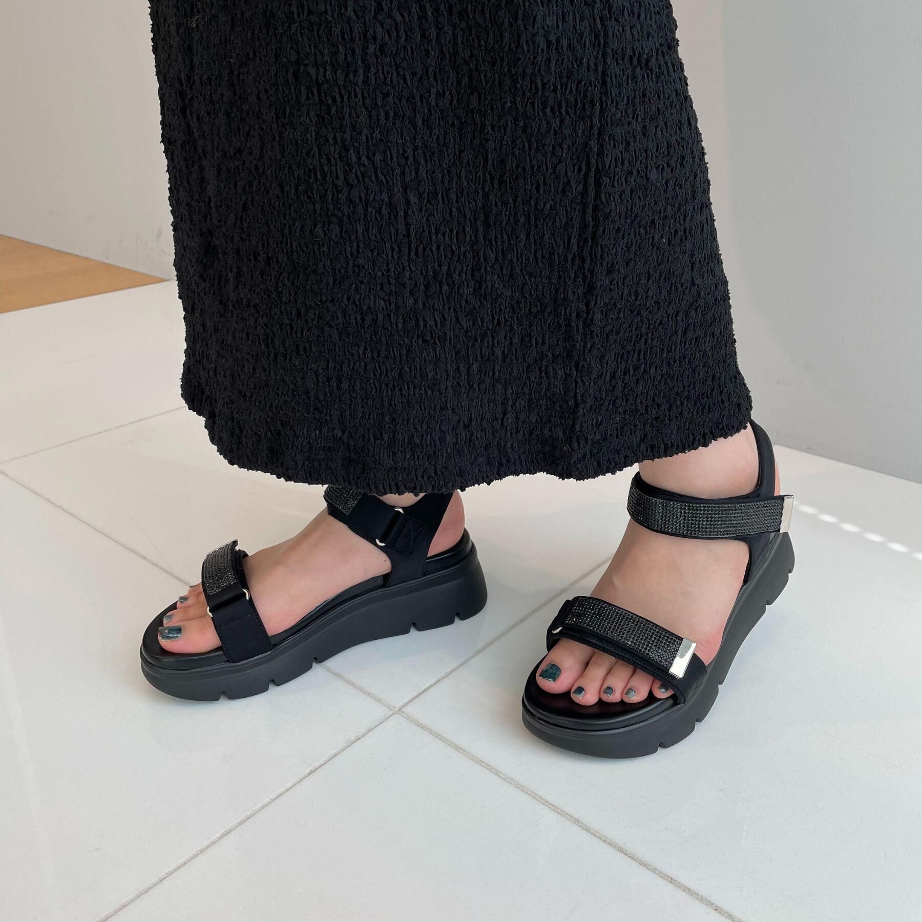 grove「【人間工学】ベルトフッドベッドサンダル」|サンダル|