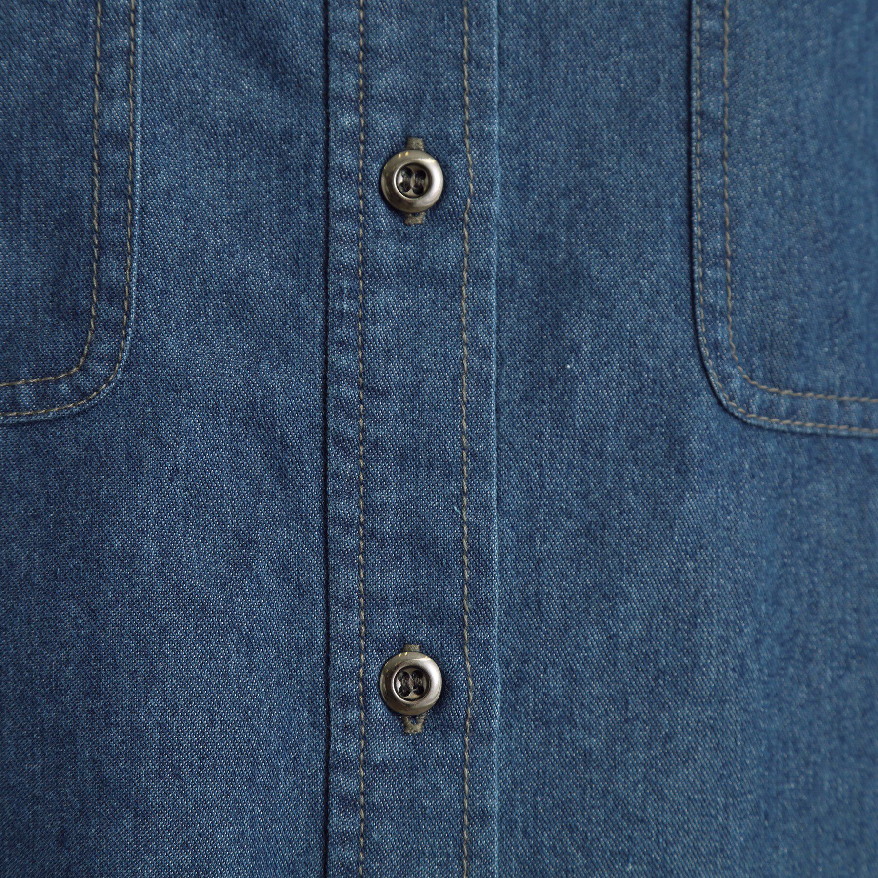 grove「【選べる着丈】オーバーサイズデニムシャツ」|シャツ・ブラウス|