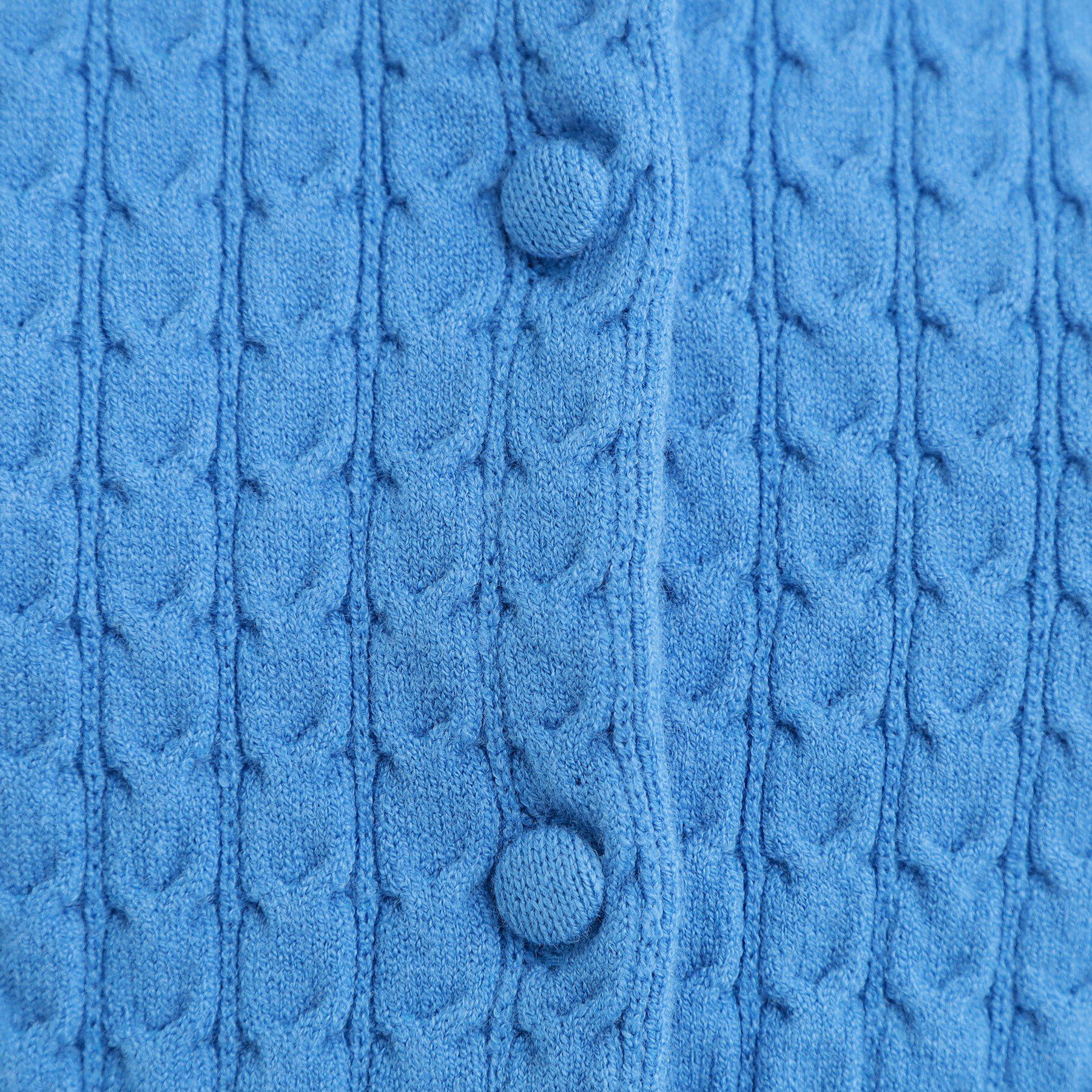 grove「ミニケーブルクルーネックカーディガン」|カーディガン|