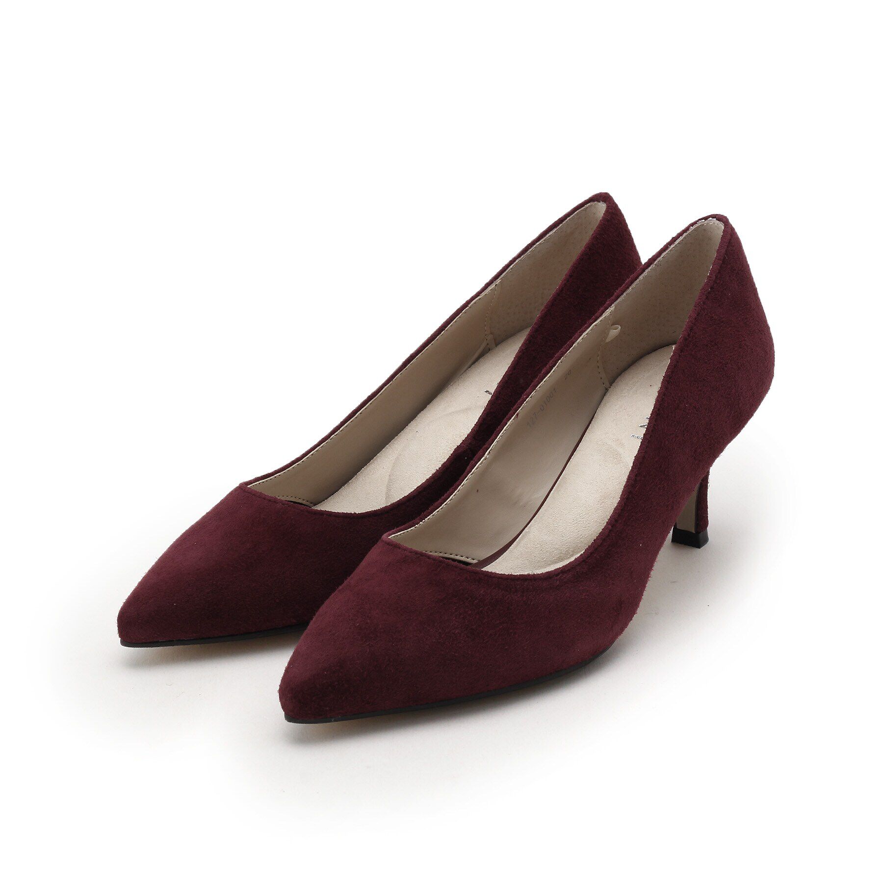 INDIVI「【デイリーパンプス】ポインテッドトゥパンプス」|パンプス|ボルドー(064)