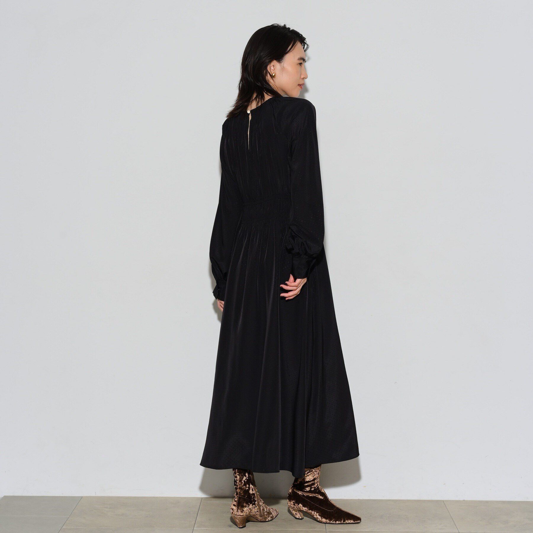 GALLEST「シャーリングヴィンテージワンピース」|ワンピース|