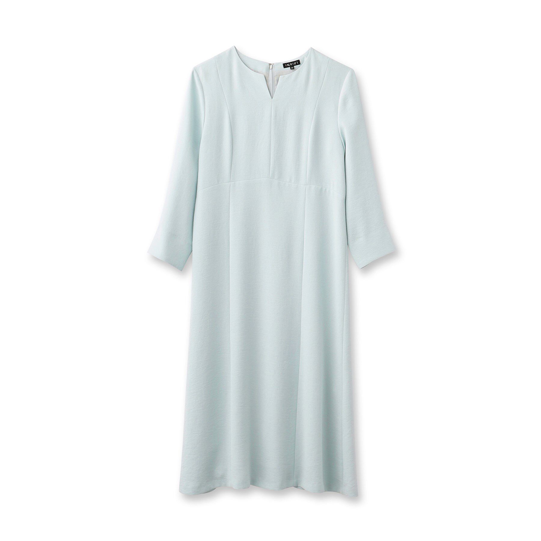 INDIVI「【着る日傘/遮熱/UVケア】フィット＆フレアワンピース」|ワンピース|