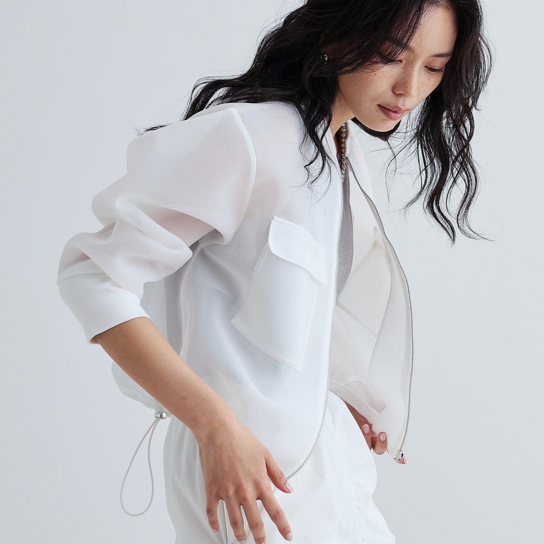 GALLEST「シアーダンボールブルゾン」|ブルゾン・スタジャン|