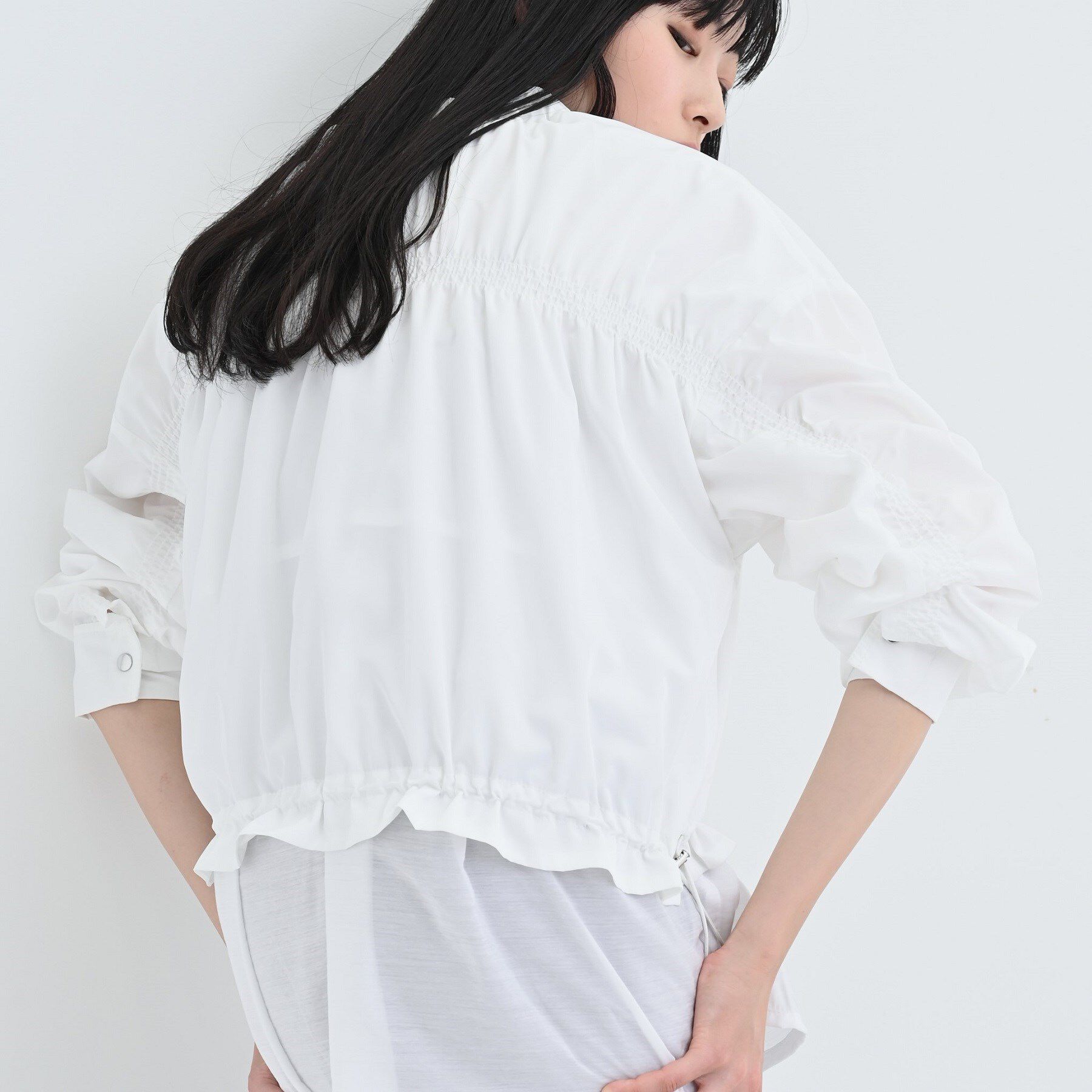 GALLEST「ドロストライトブルゾン」|ブルゾン・スタジャン|