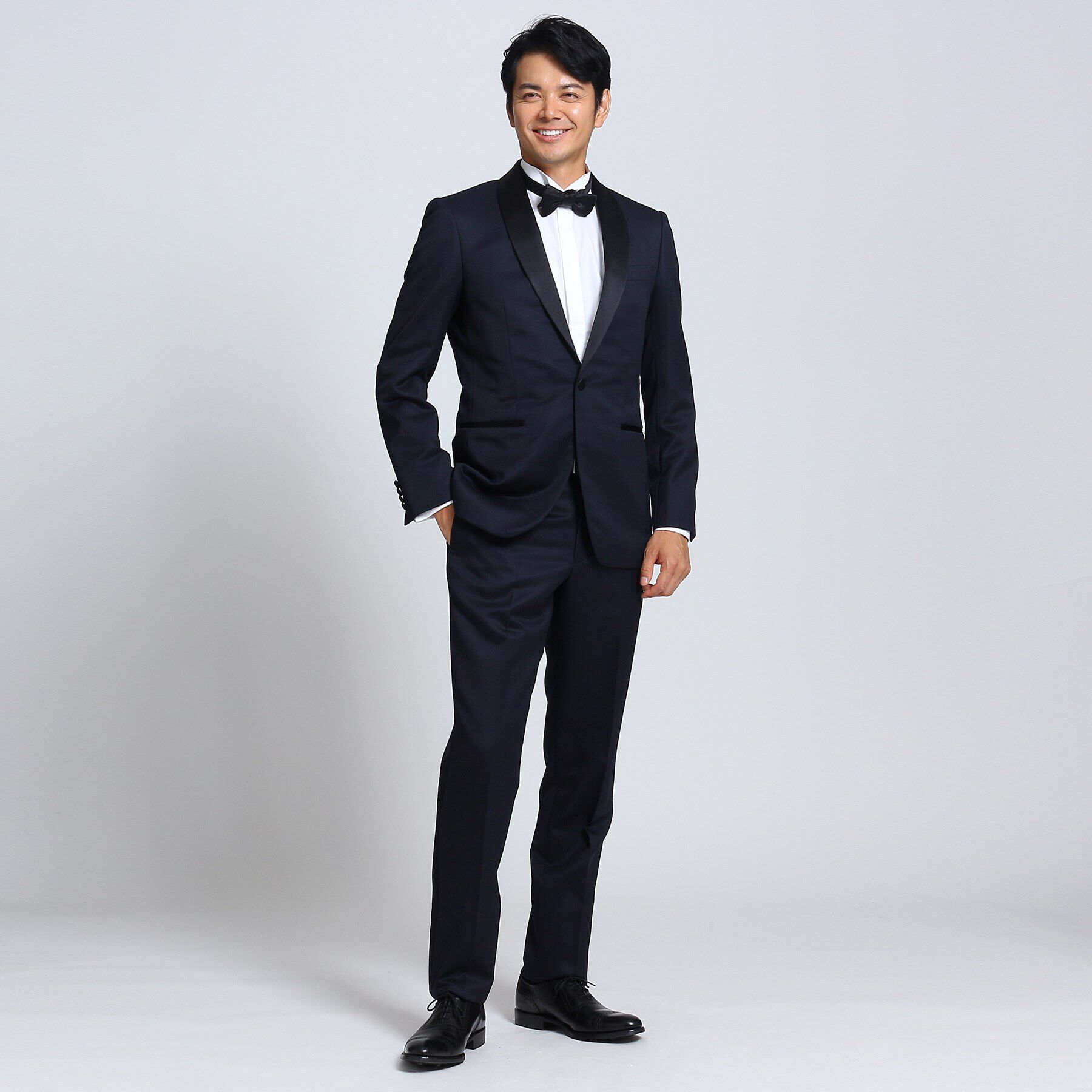 TAKEO KIKUCHI「ショールカラー タキシードクロス」|スーツ|