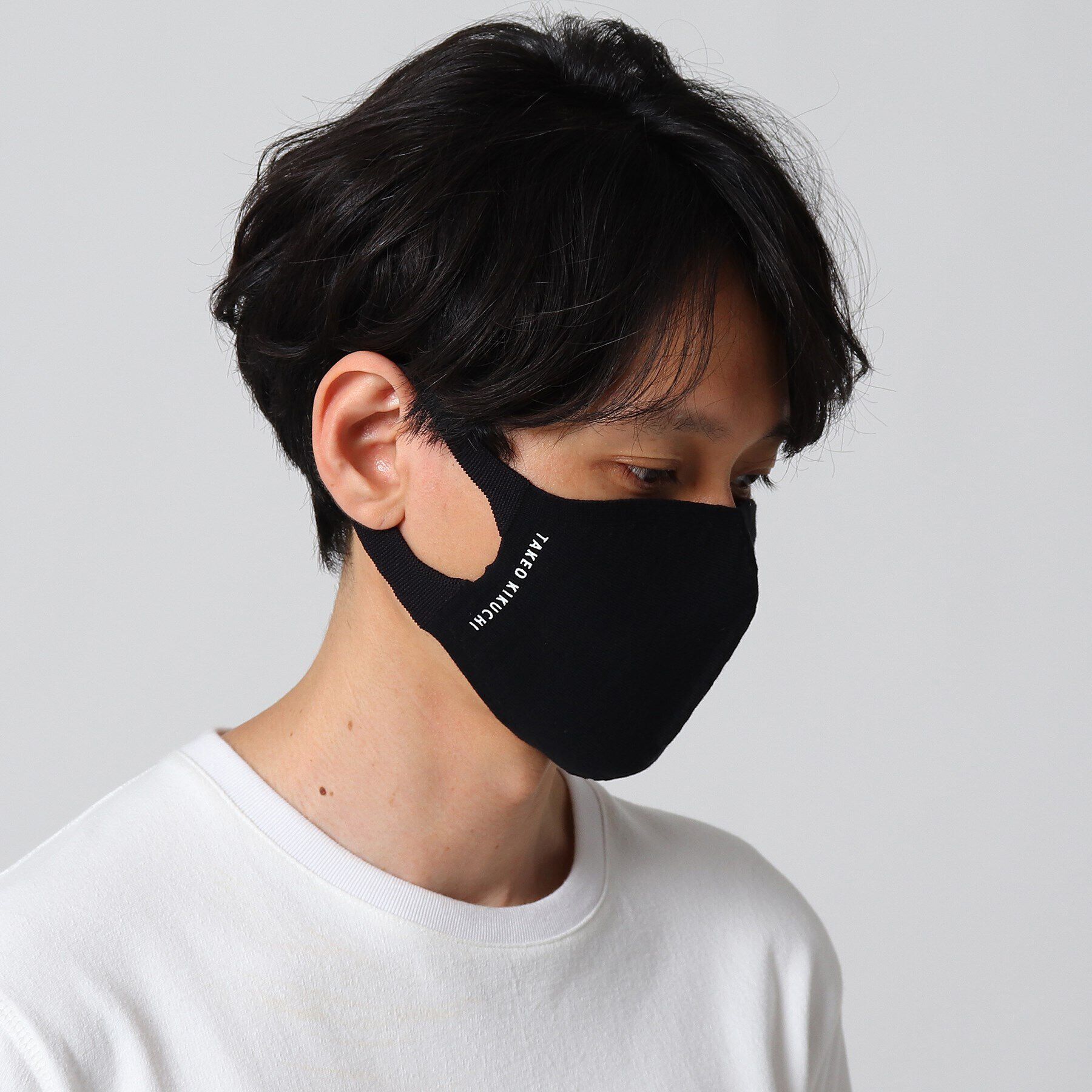 TAKEO KIKUCHI「抗菌防臭 ホールガーメント(R)マスク」|その他|ﾌﾞﾗｯｸ(019)