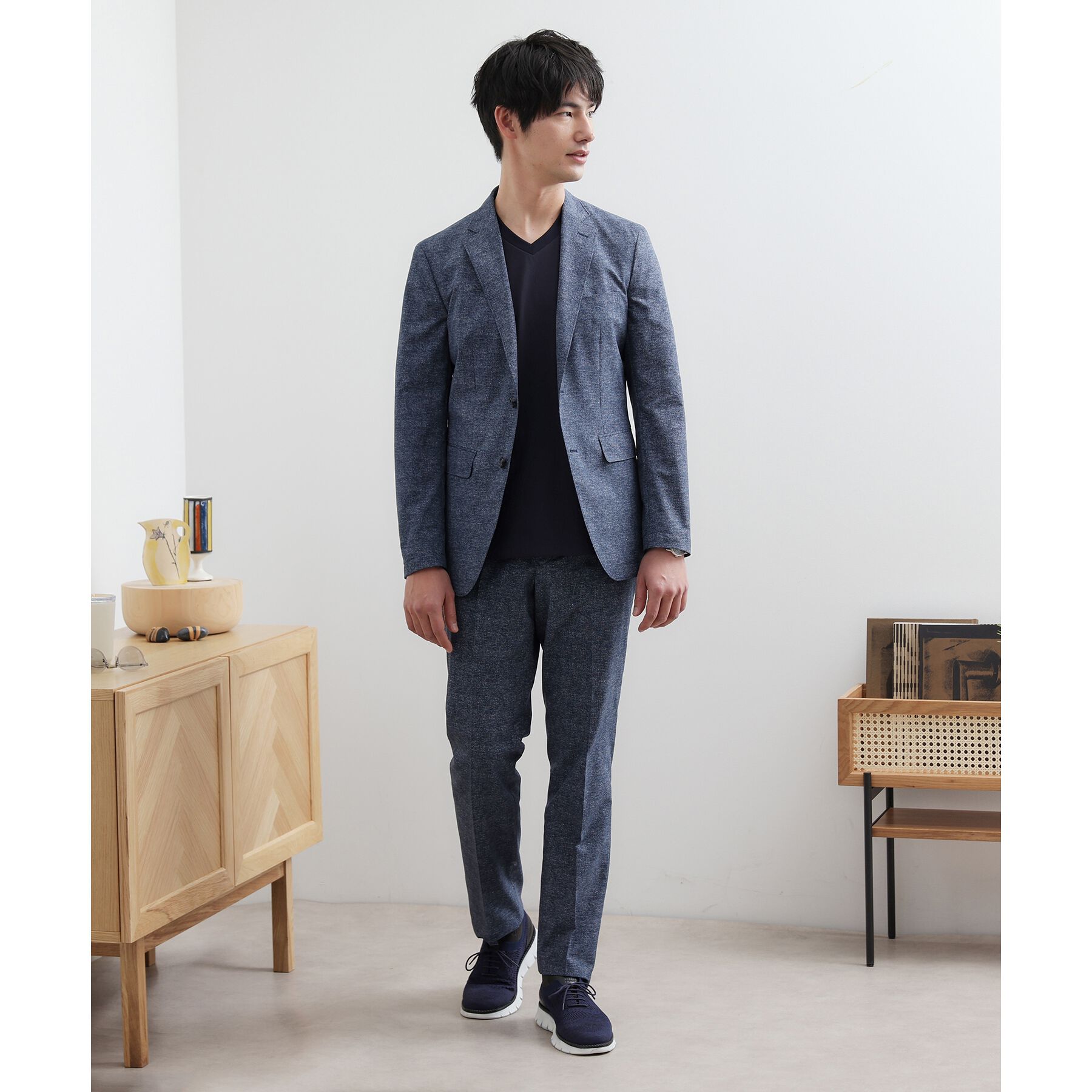 TAKEO KIKUCHI「【抗菌防臭】COOL DOTS（R）ドビープリント パンツ」|その他|