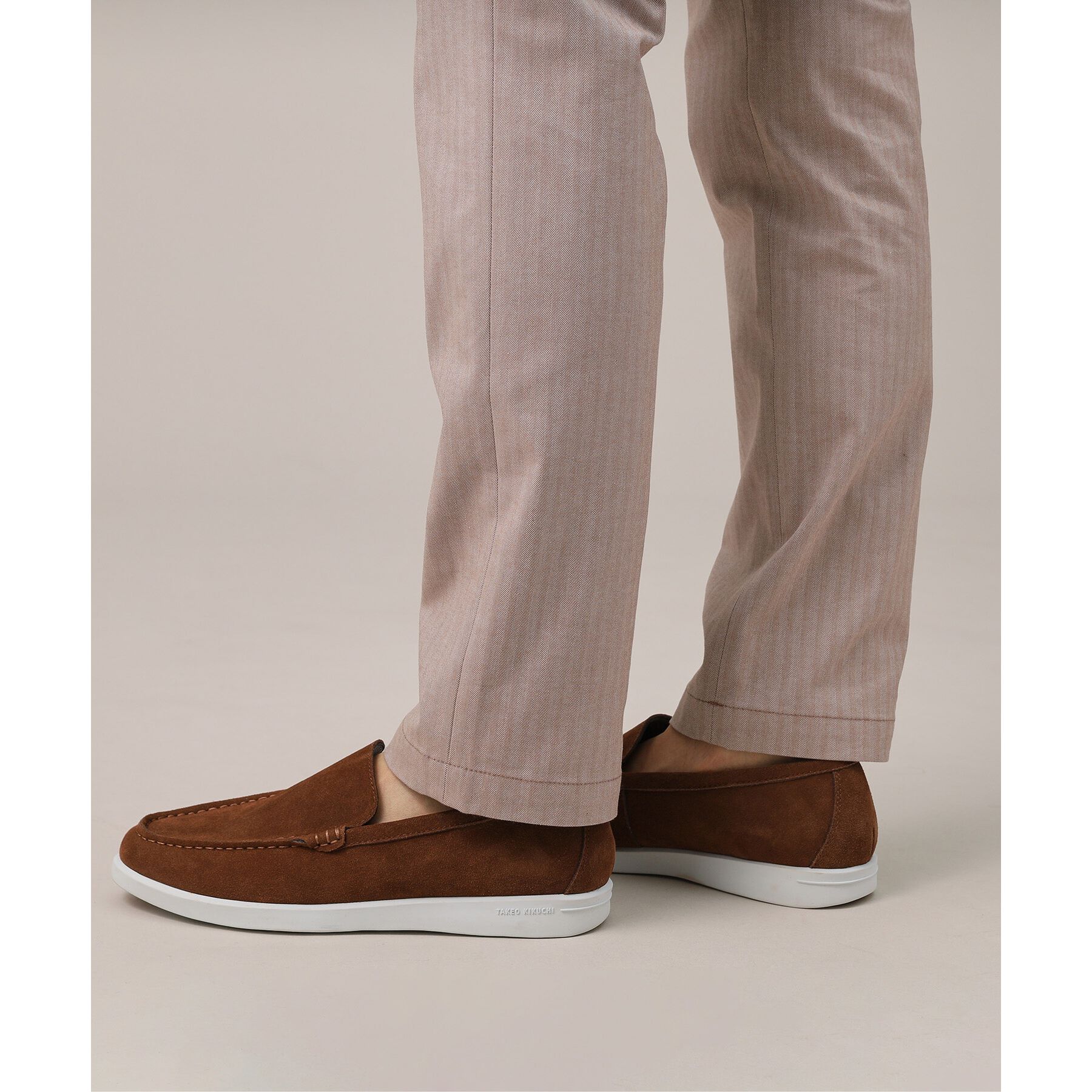 TAKEO KIKUCHI「【Made in JAPAN】播州織 ヘリンボン ストレート パンツ」|その他|