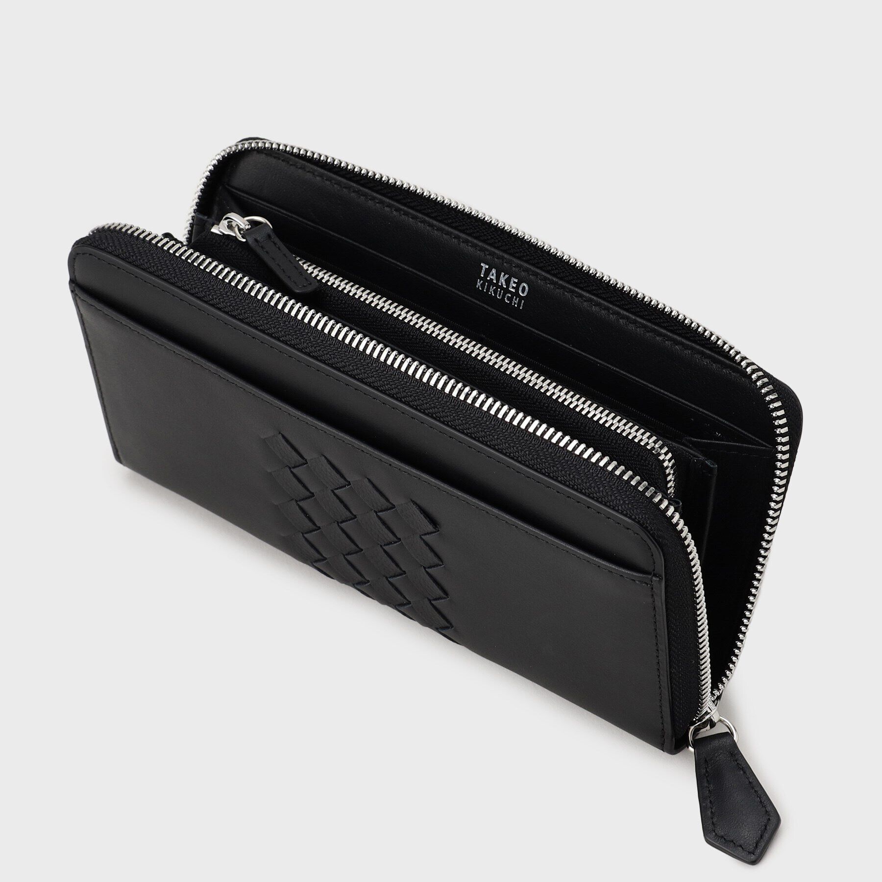 TAKEO KIKUCHI「イントレチャート 3方ラウンド長財布」|財布|