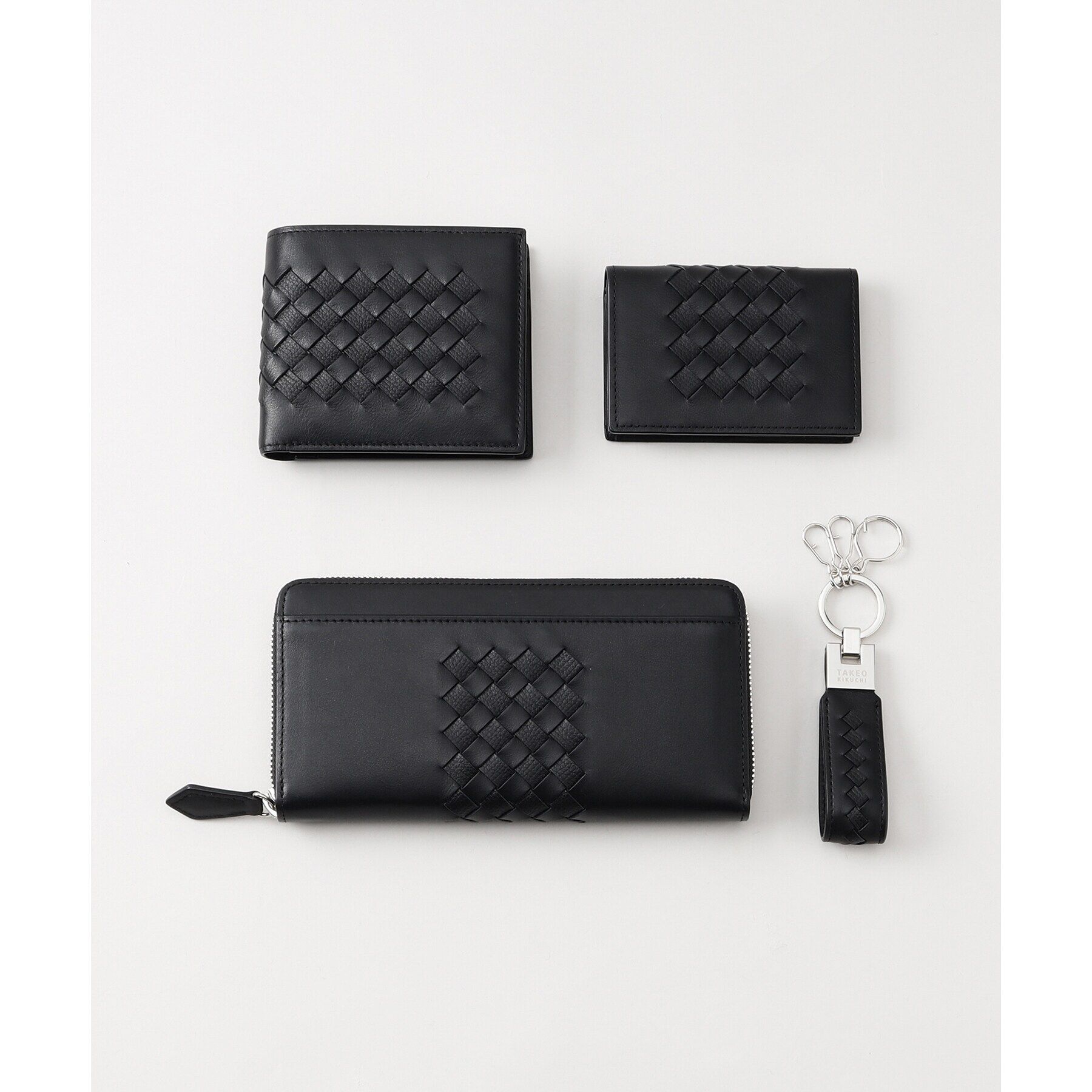 TAKEO KIKUCHI「イントレチャート 3方ラウンド長財布」|財布|