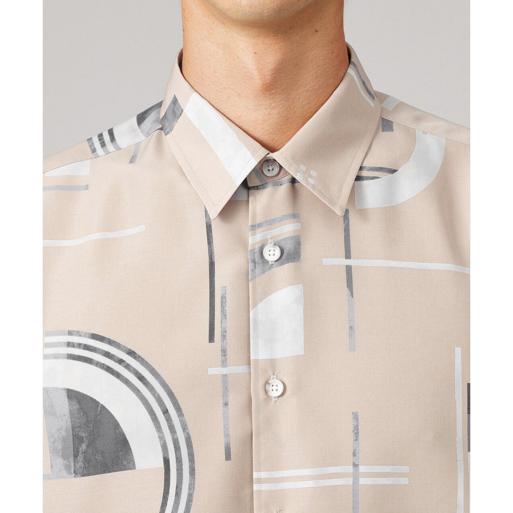 TAKEO KIKUCHI「アールデコ調アーカイブDM総柄シャツ」|シャツ・ブラウス|