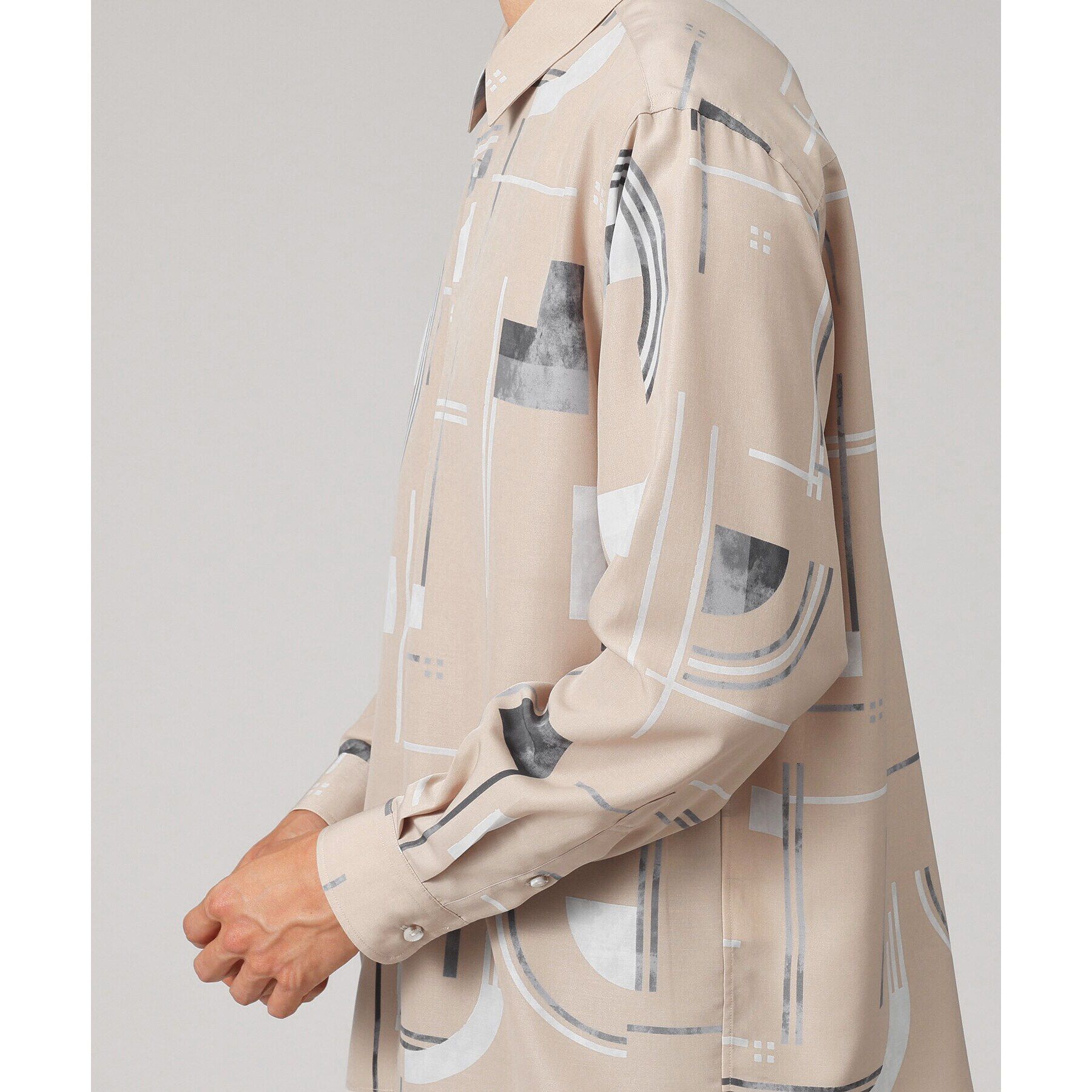 TAKEO KIKUCHI「アールデコ調アーカイブDM総柄シャツ」|シャツ・ブラウス|