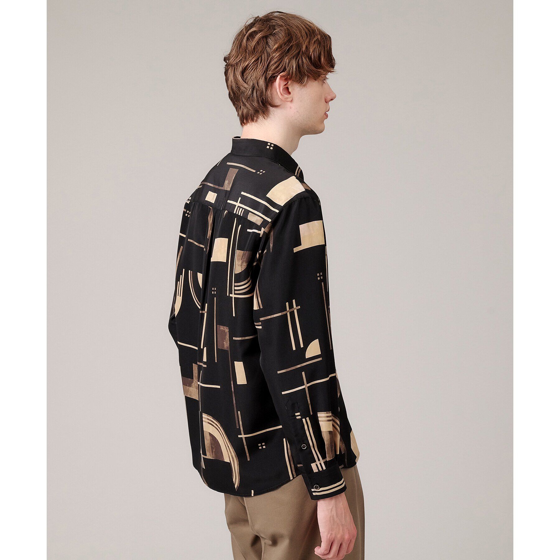 TAKEO KIKUCHI「アールデコ調アーカイブDM総柄シャツ」|シャツ・ブラウス|