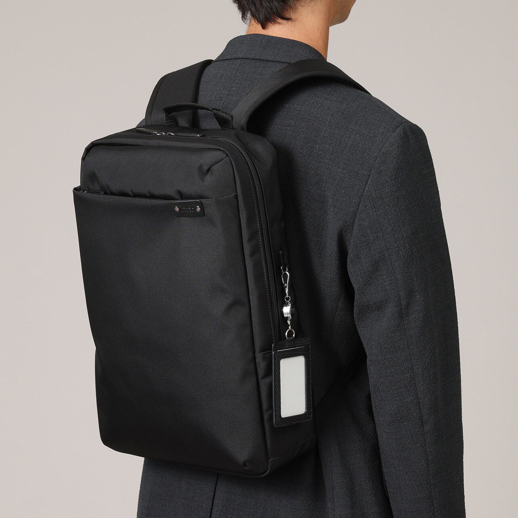 TAKEO KIKUCHI「【ポーチ/エコバック/ICカード付き】オールイン バッグパック」|リュック|ﾌﾞﾗｯｸ(019)