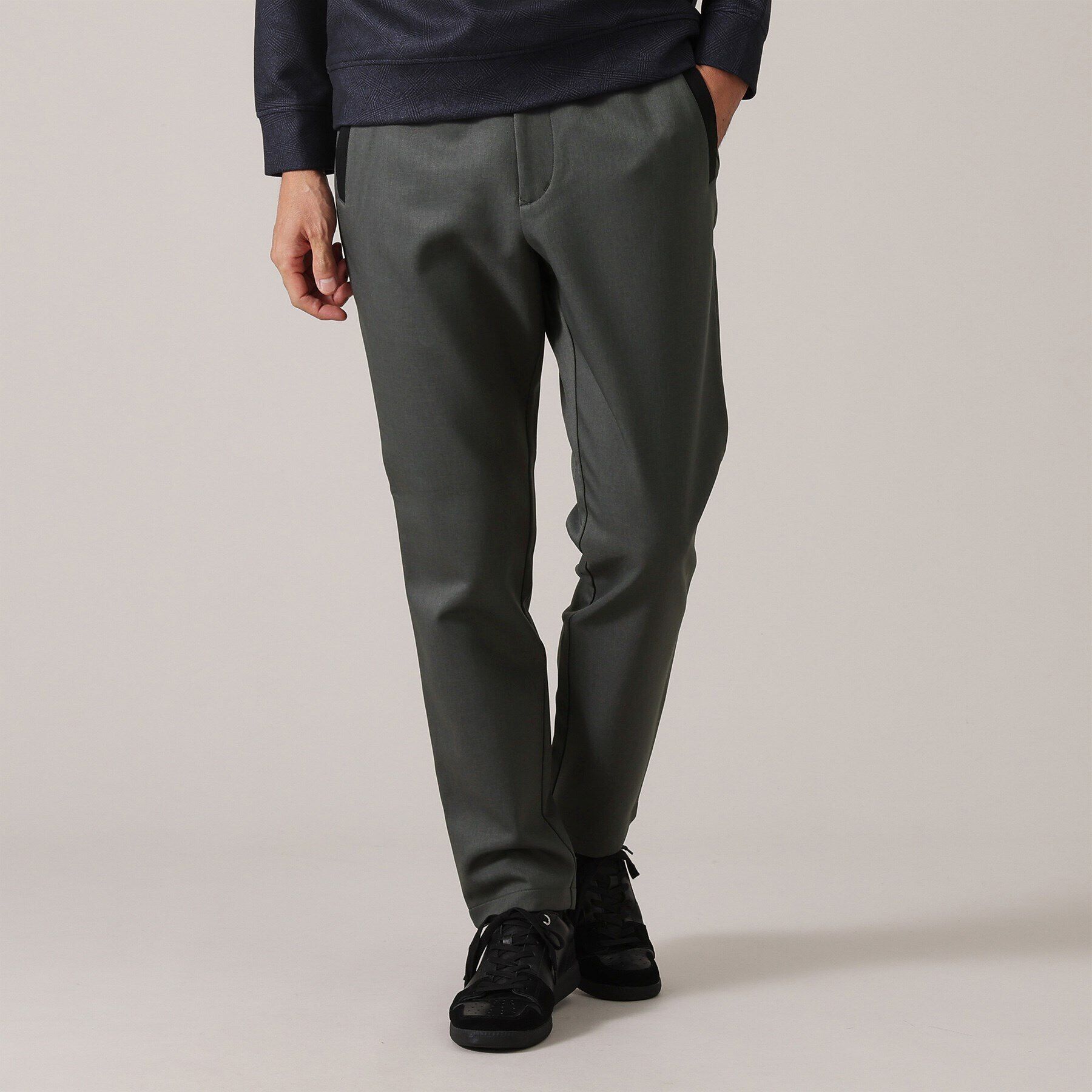 TAKEO KIKUCHI「【DOWN FABRIC】ダウンファブリック イージーパンツ」|その他|ﾁｬｺｰﾙｸﾞﾚｰ(013)