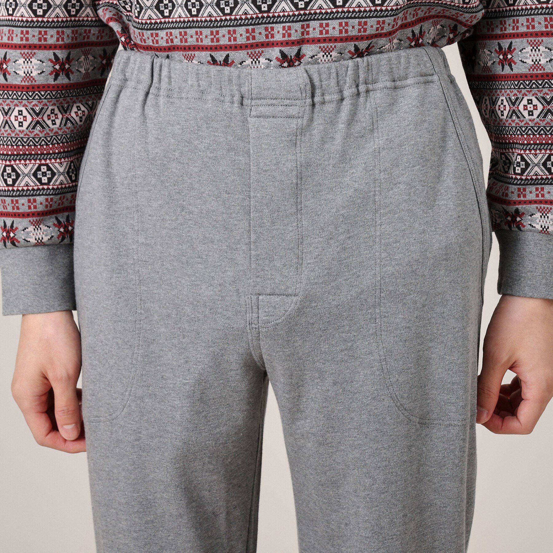 TAKEO KIKUCHI「フェアアイル長袖ヘンリーパジャマ」|ルームウェア|