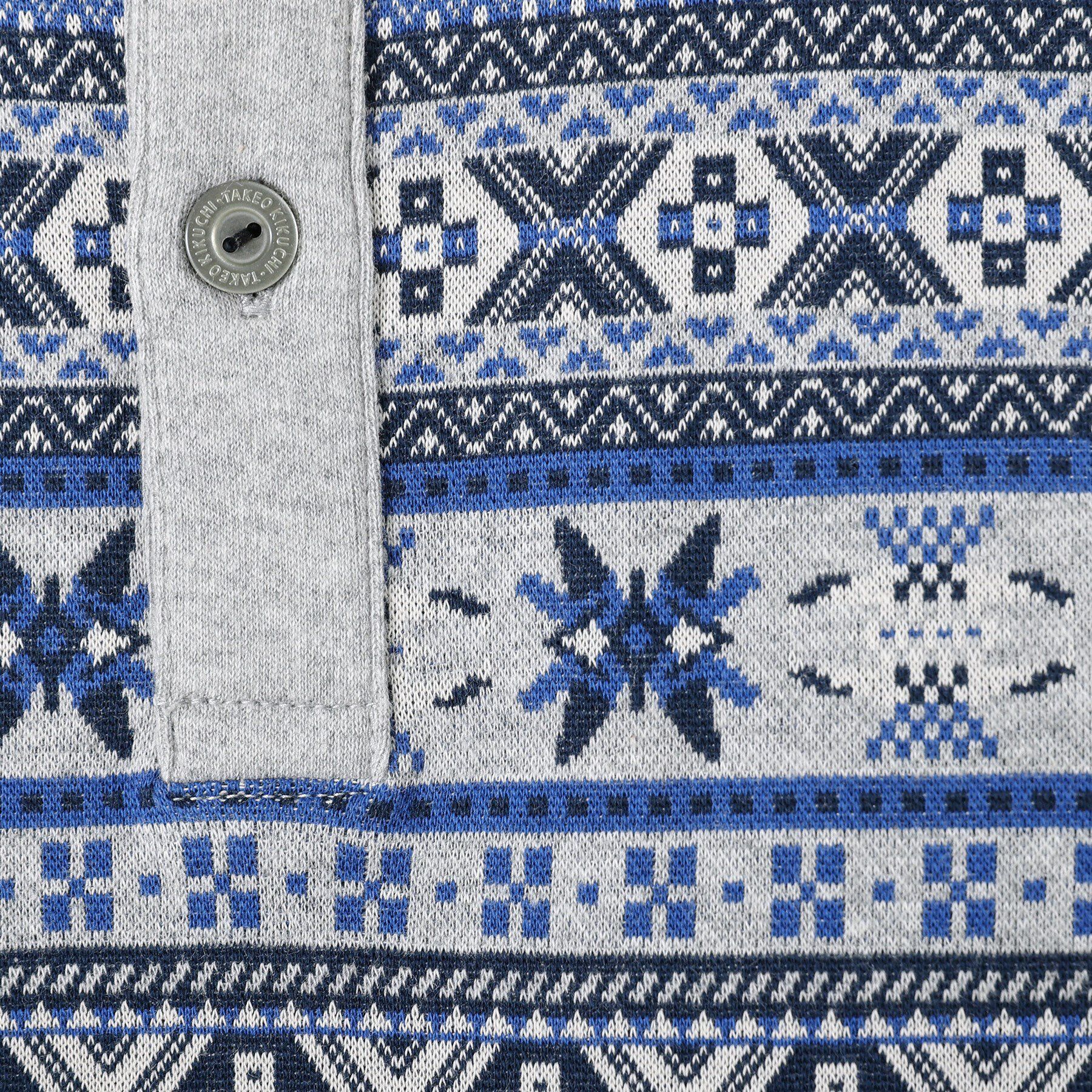 TAKEO KIKUCHI「フェアアイル長袖ヘンリーパジャマ」|ルームウェア|