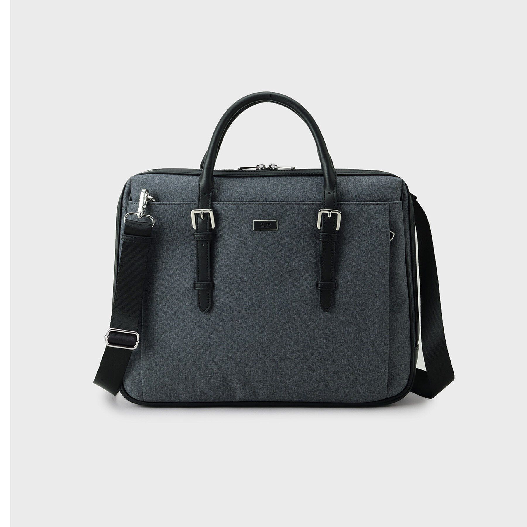 TAKEO KIKUCHI「【ビジネス/13インチPC対応】スリムヘリンボン ブリーフケース」|ビジネスバッグ|ﾁｬｺｰﾙｸﾞﾚｰ(013)