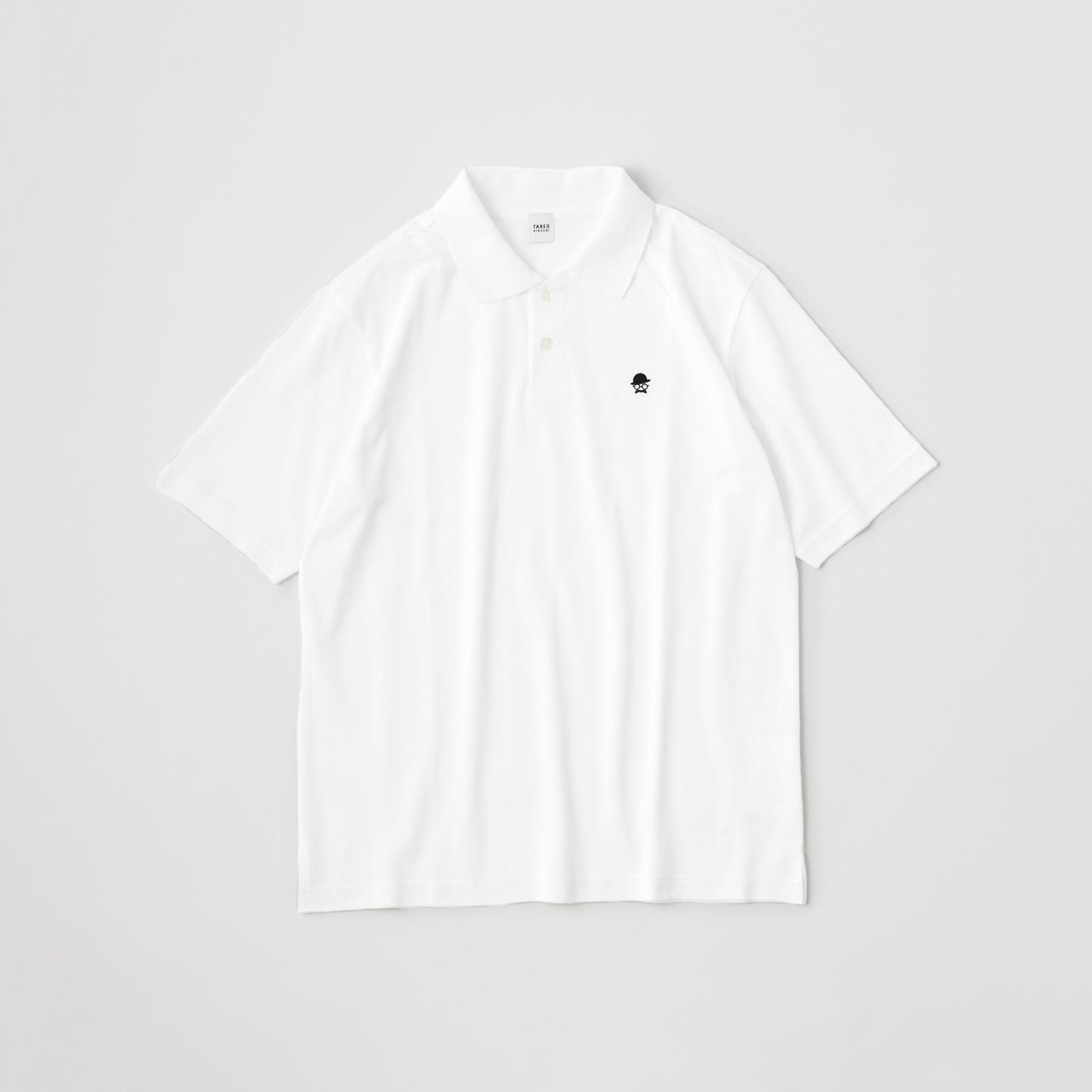 TAKEO KIKUCHI「【LIMITED】ジェントルマンヘッド ワンポイントポロシャツ」|ポロシャツ|ホワイト(001)