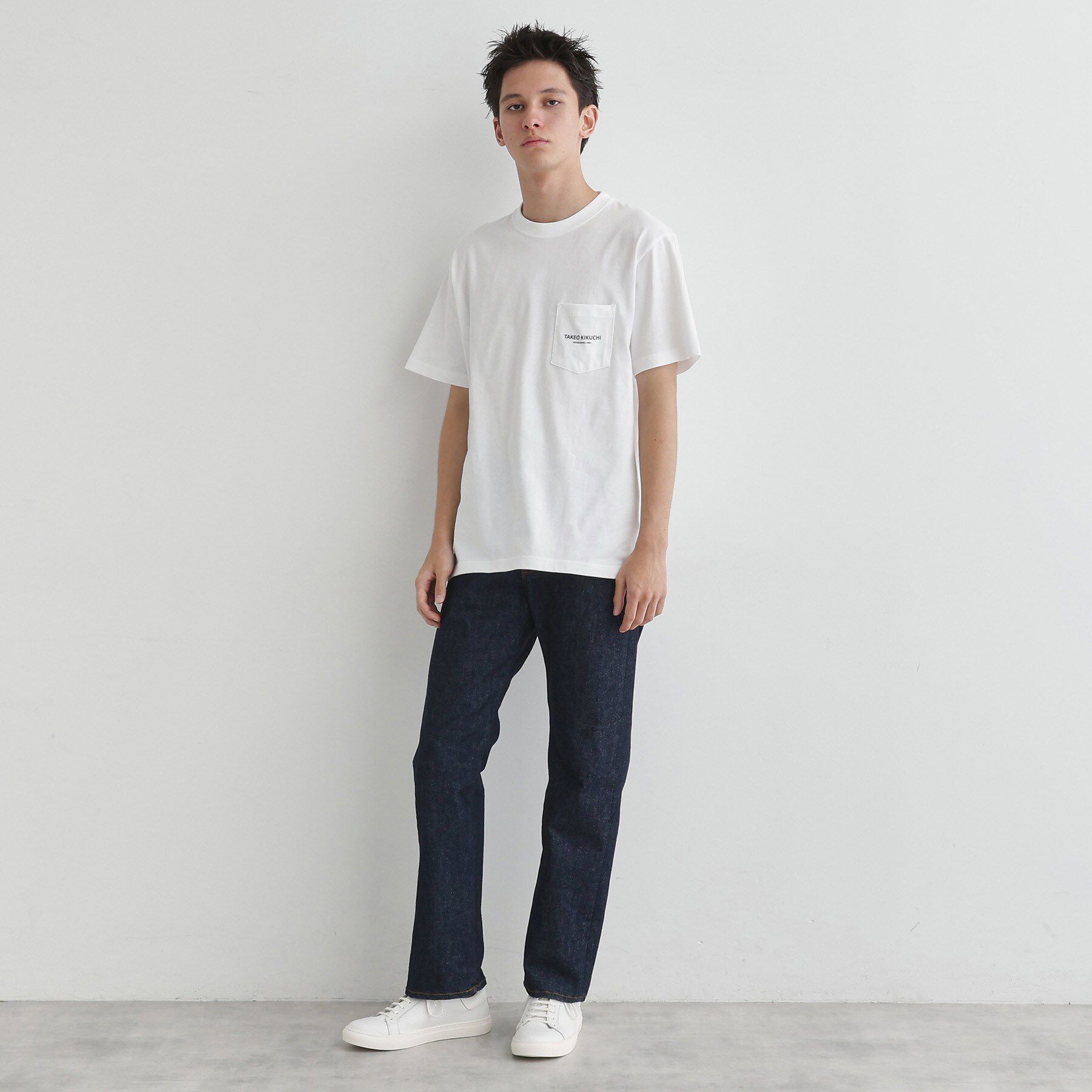 TAKEO KIKUCHI「【LIMITED】EST．1984ワンポイントロゴTシャツ」|Tシャツ・カットソー|