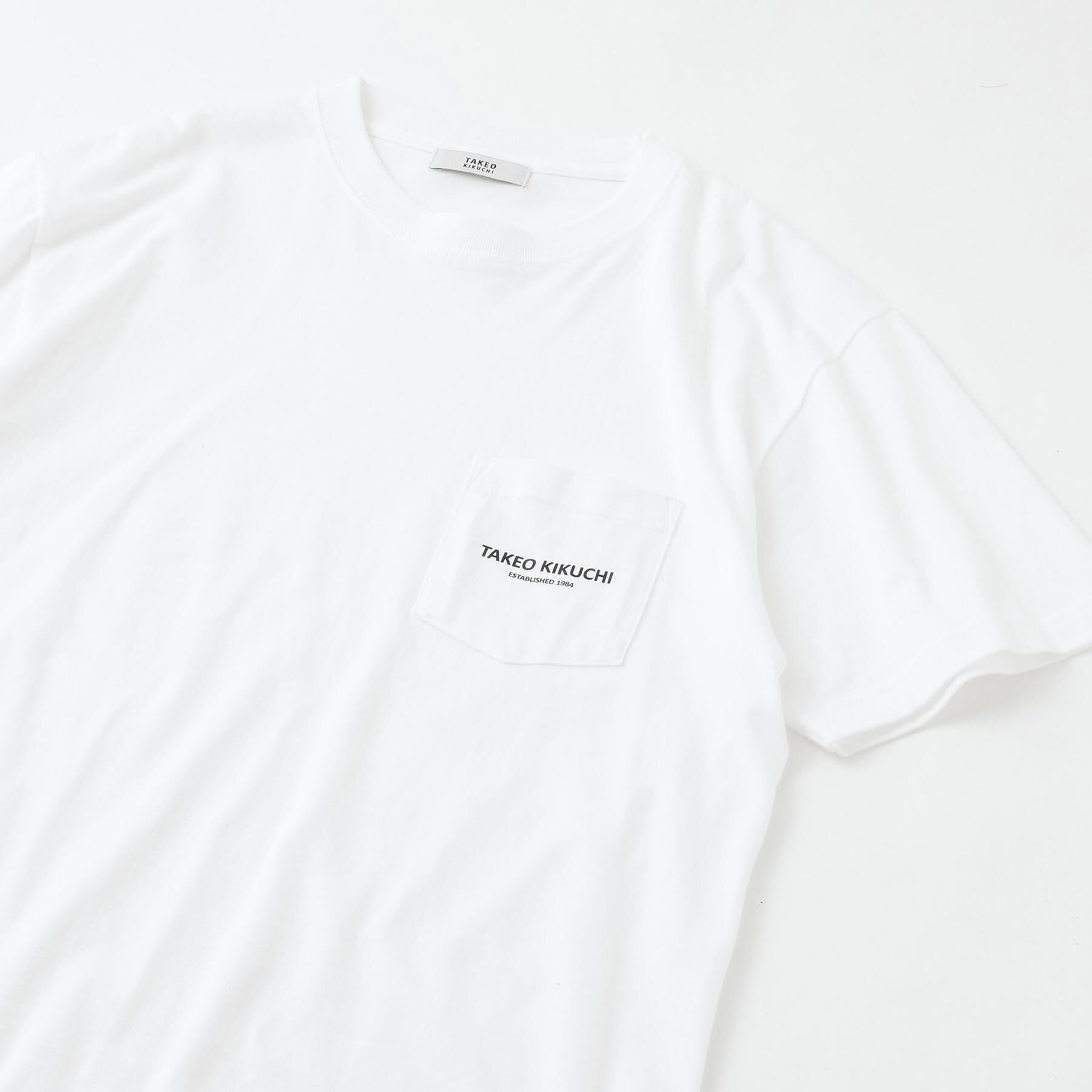 TAKEO KIKUCHI「【LIMITED】EST．1984ワンポイントロゴTシャツ」|Tシャツ・カットソー|
