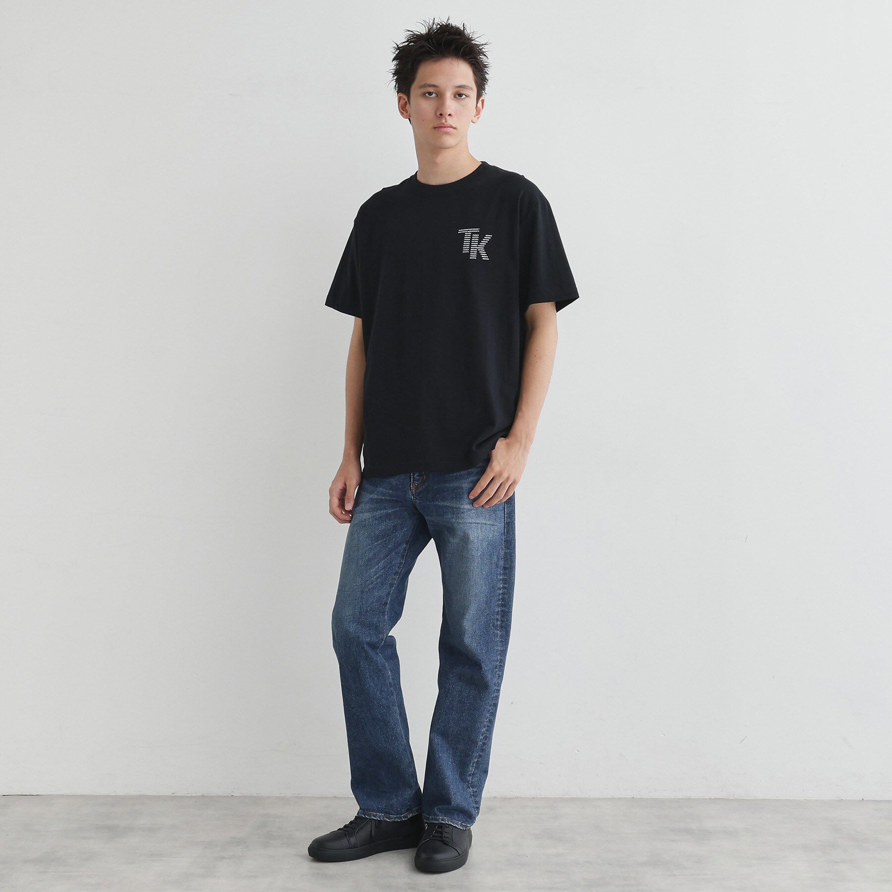 TAKEO KIKUCHI「【LIMITED】TKタイポグラフィTシャツ」|Tシャツ・カットソー|