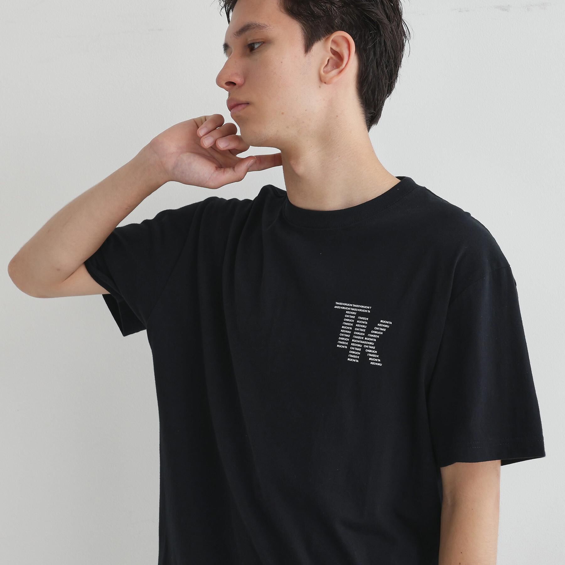 TAKEO KIKUCHI「【LIMITED】TKタイポグラフィTシャツ」|Tシャツ・カットソー|