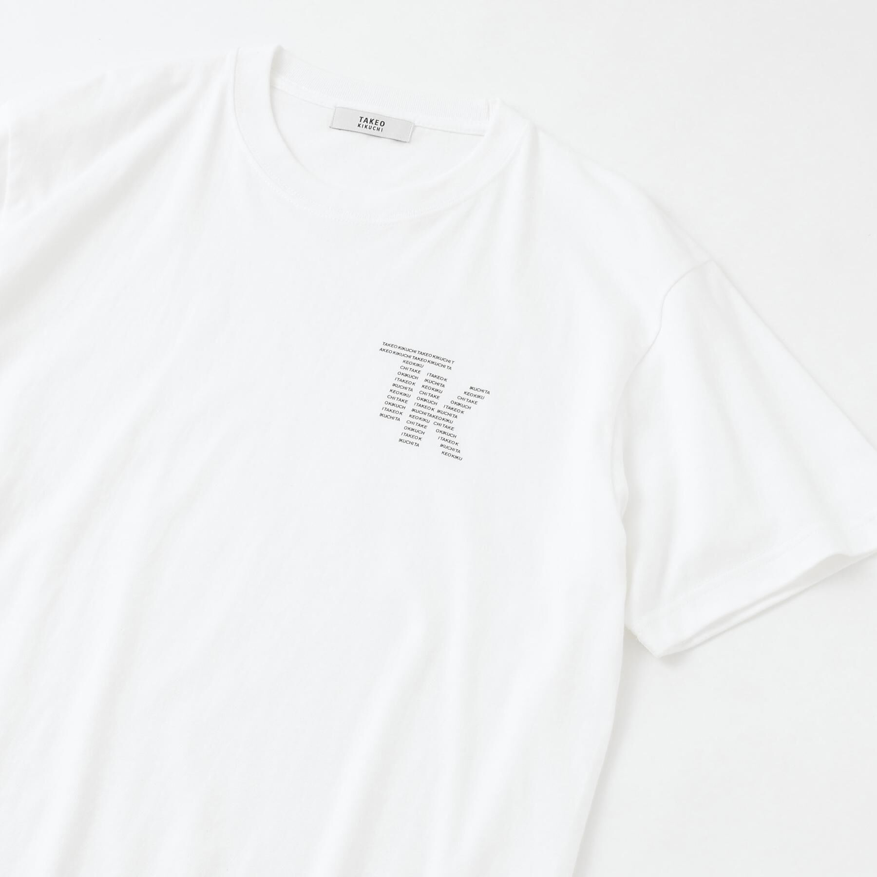 TAKEO KIKUCHI「【LIMITED】TKタイポグラフィTシャツ」|Tシャツ・カットソー|