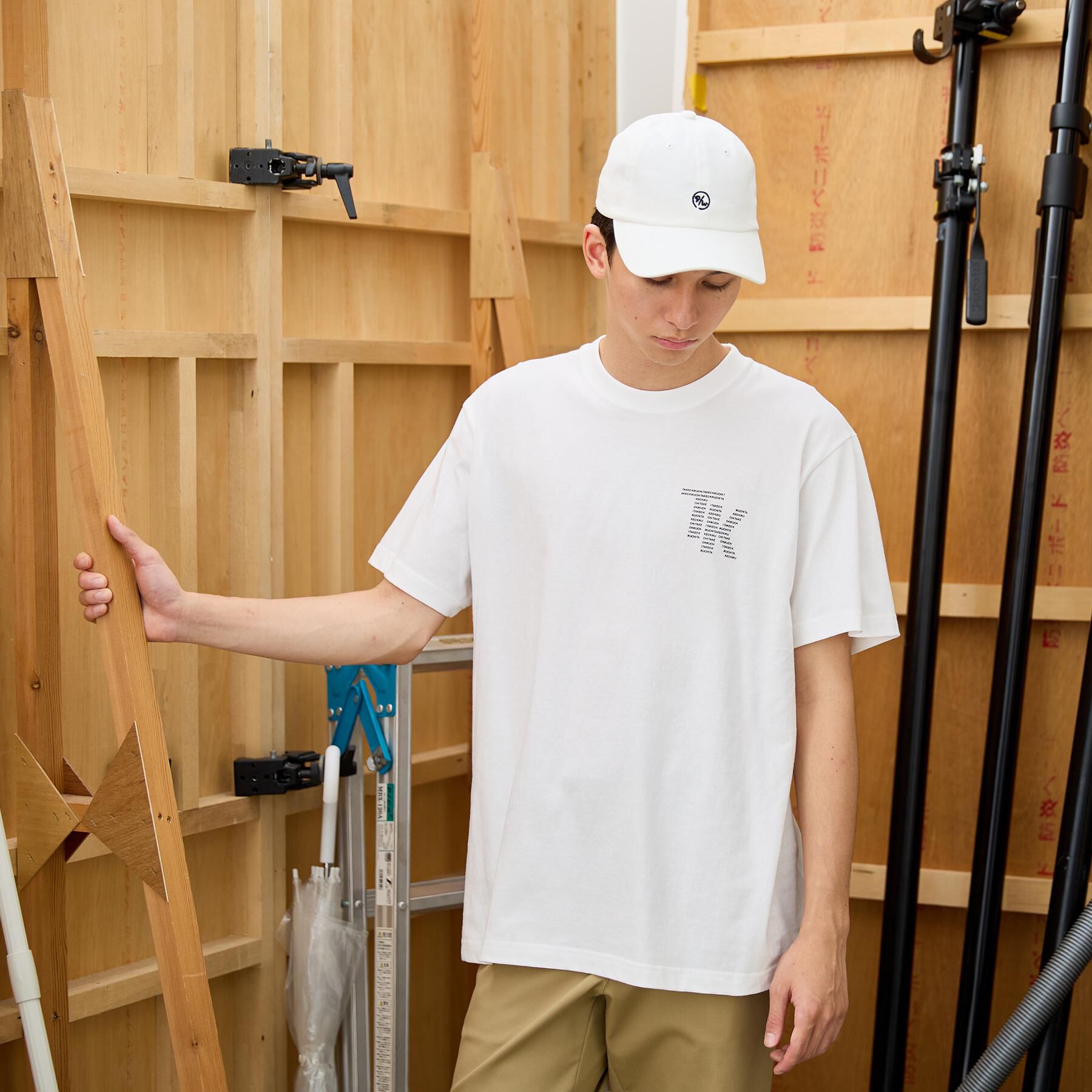 TAKEO KIKUCHI「【LIMITED】TKタイポグラフィTシャツ」|Tシャツ・カットソー|