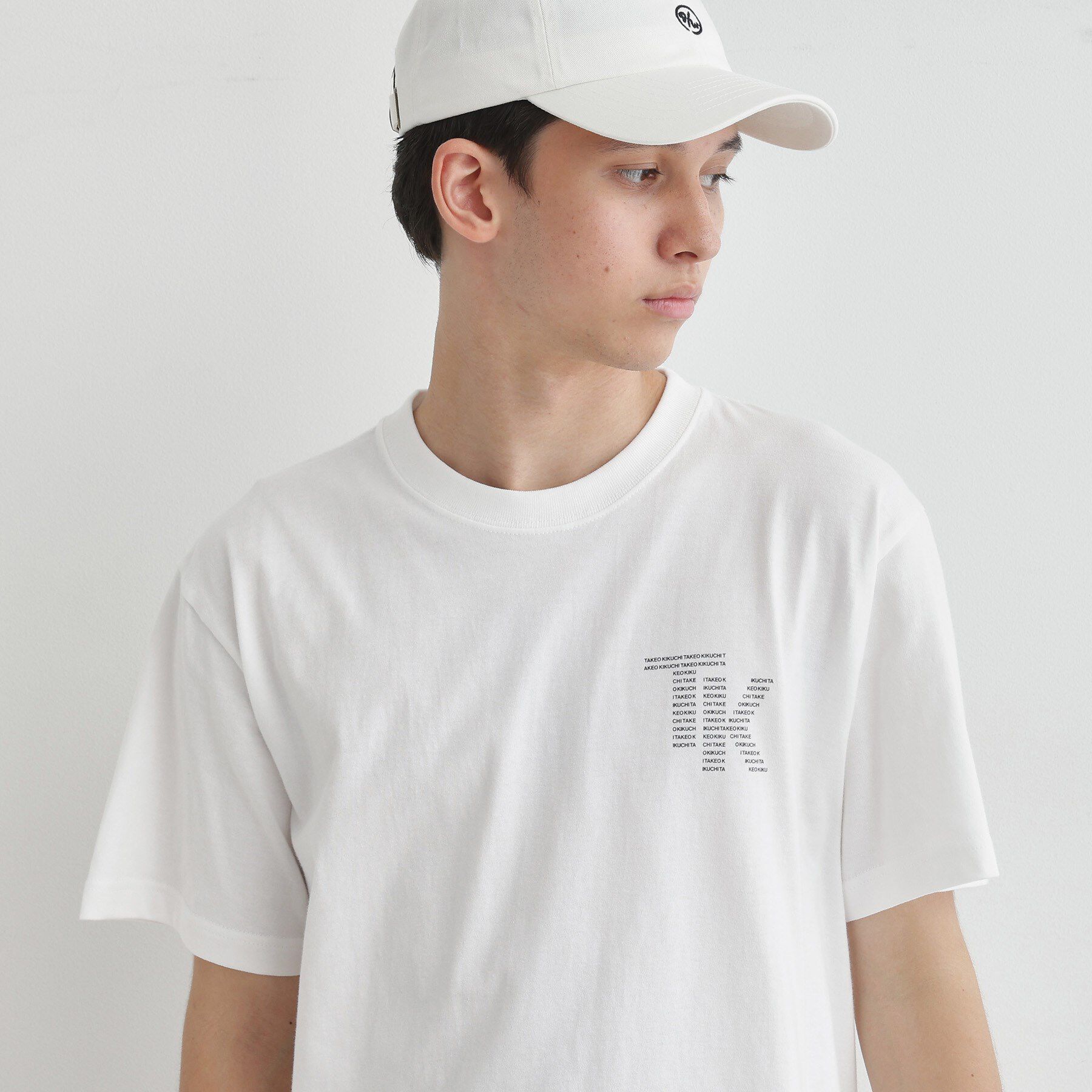 TAKEO KIKUCHI「【LIMITED】TKタイポグラフィTシャツ」|Tシャツ・カットソー|