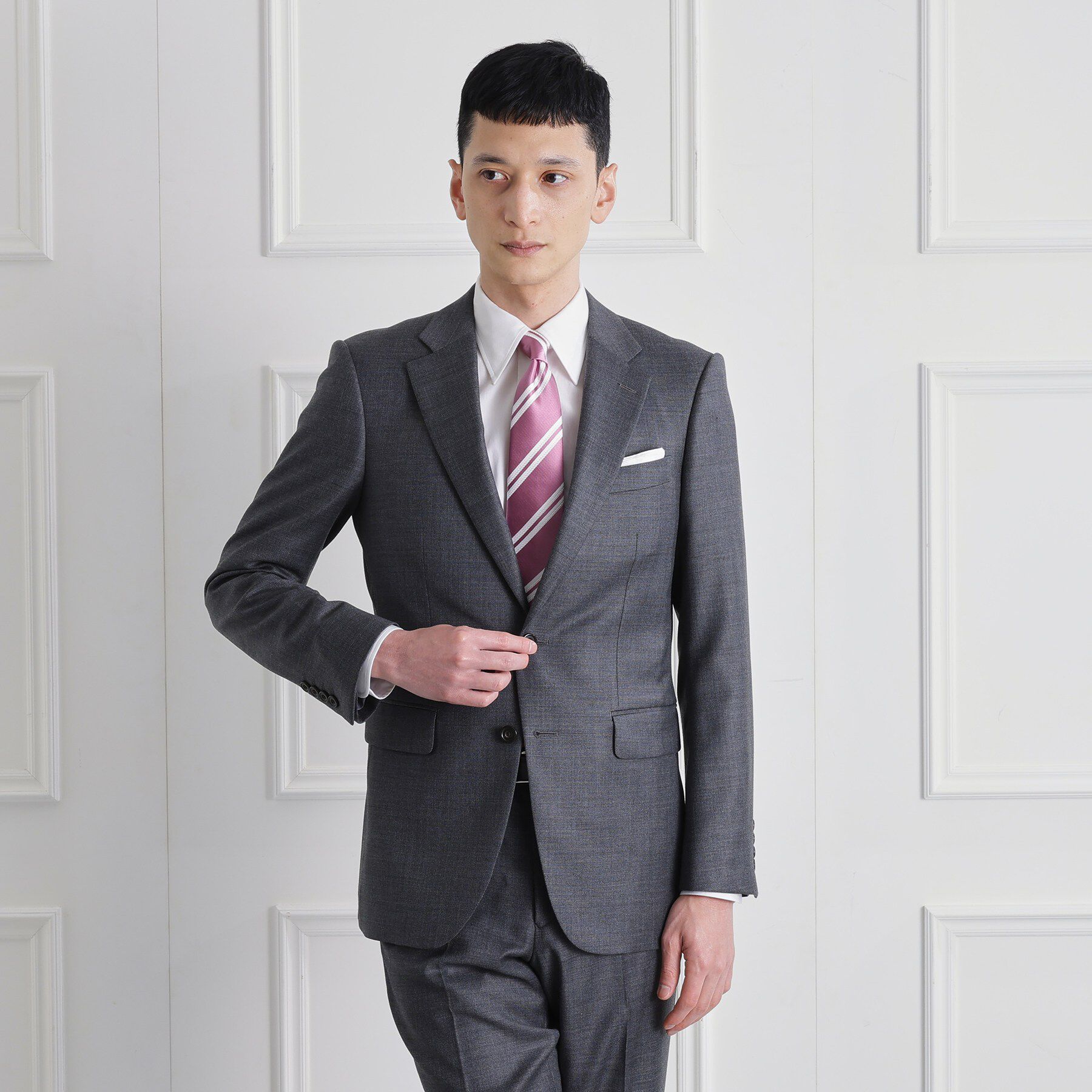 TAKEO KIKUCHI「【タンザワシルク】フレスコストライプ」|ネクタイ・蝶ネクタイ|