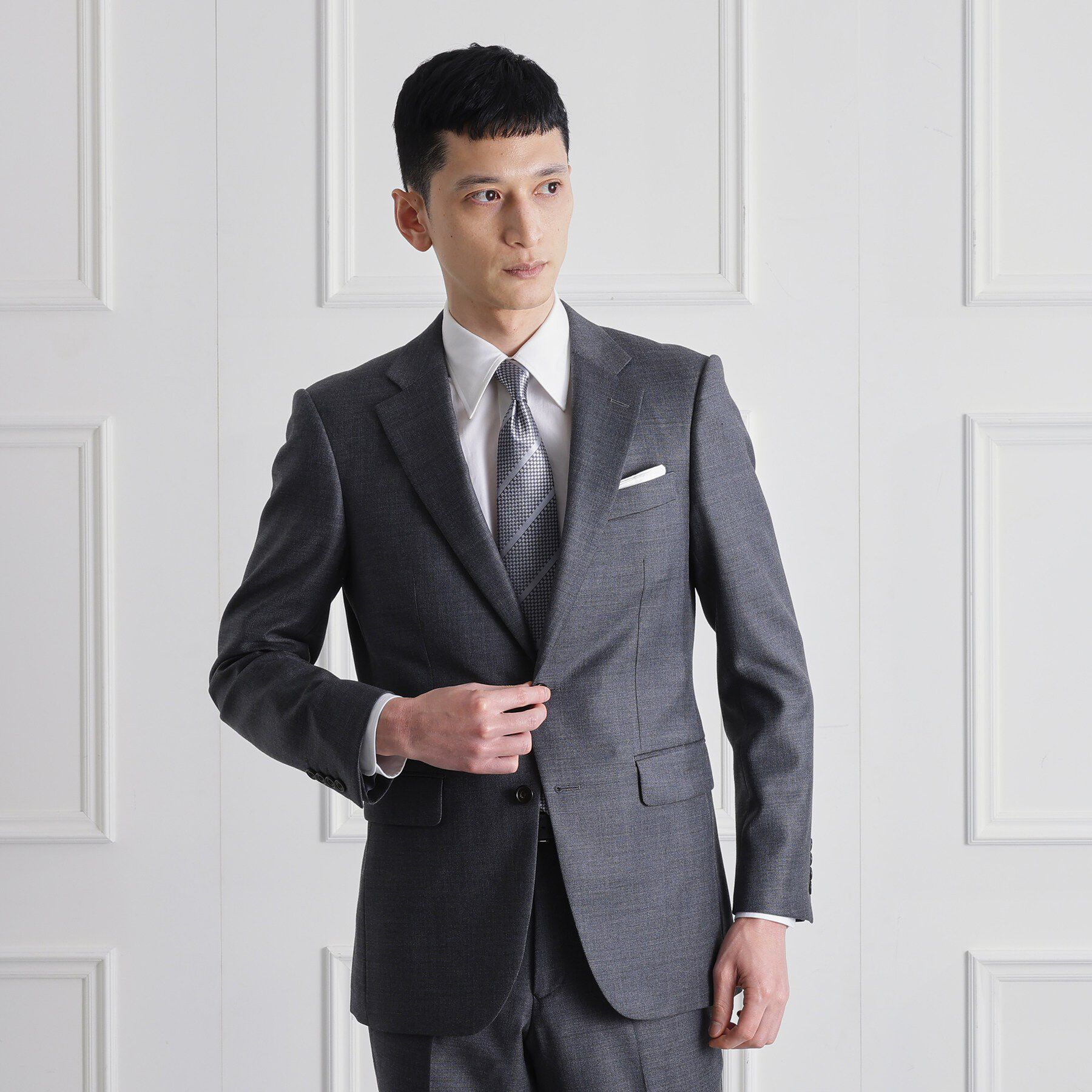 TAKEO KIKUCHI「タンザワシルク タッサーバスケット」|ネクタイ・蝶ネクタイ|