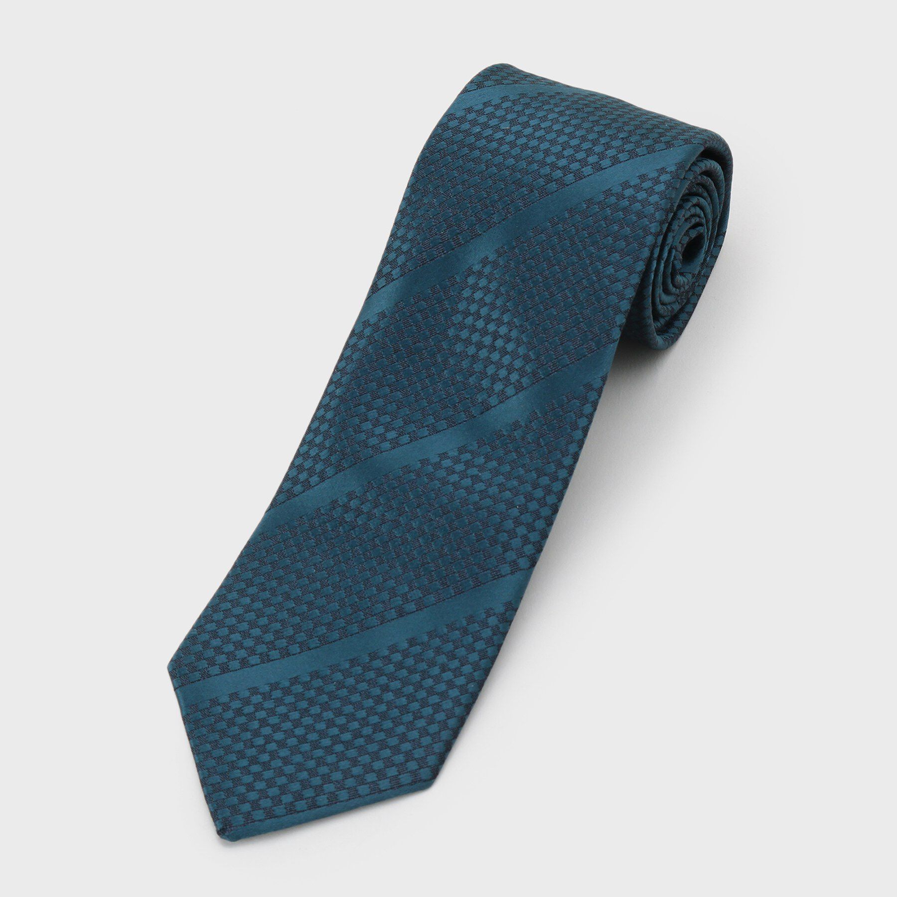 TAKEO KIKUCHI「タンザワシルク タッサーバスケット」|ネクタイ・蝶ネクタイ|グリーン(322)