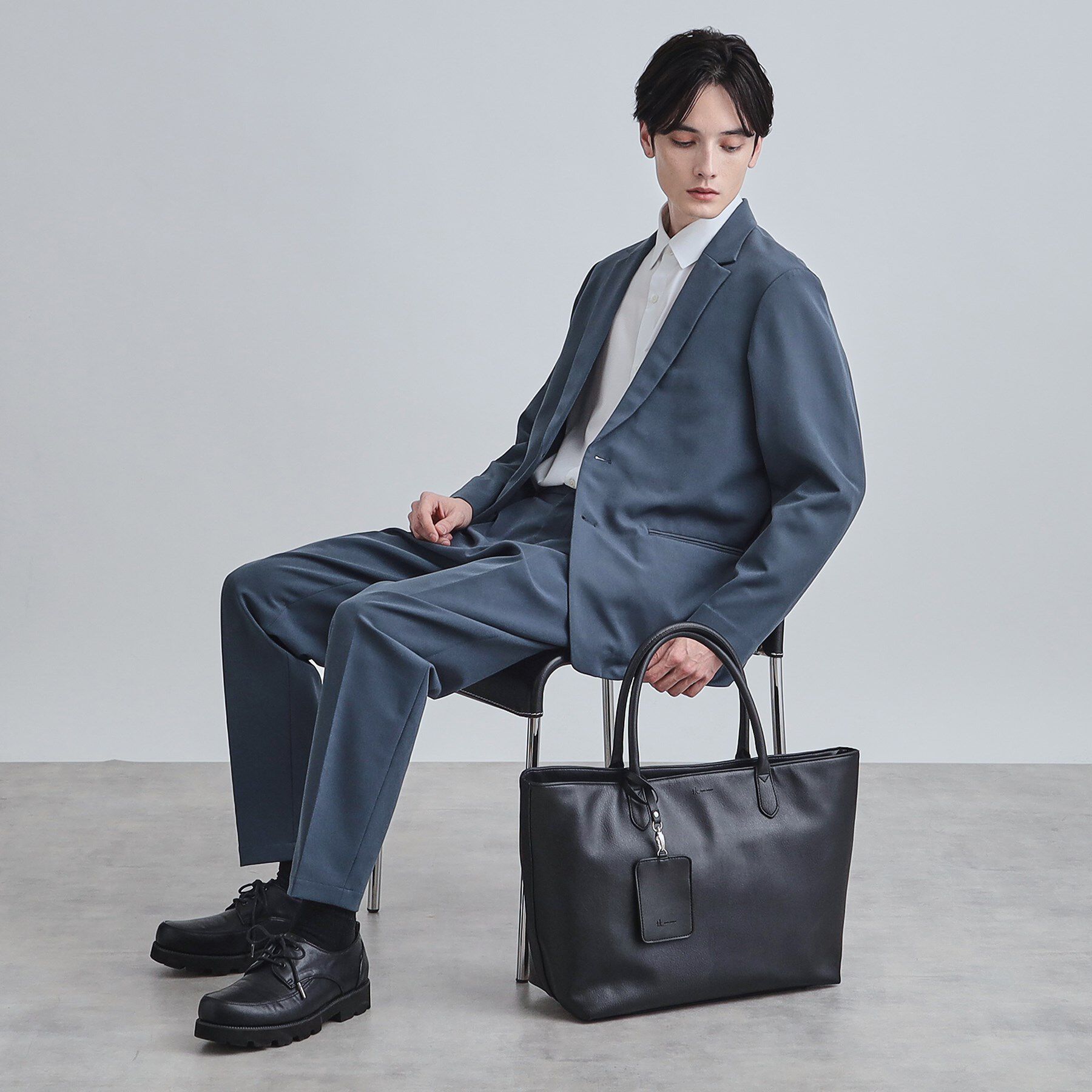 tk.TAKEO KIKUCHI「レザー調トートバッグ」|トートバッグ|