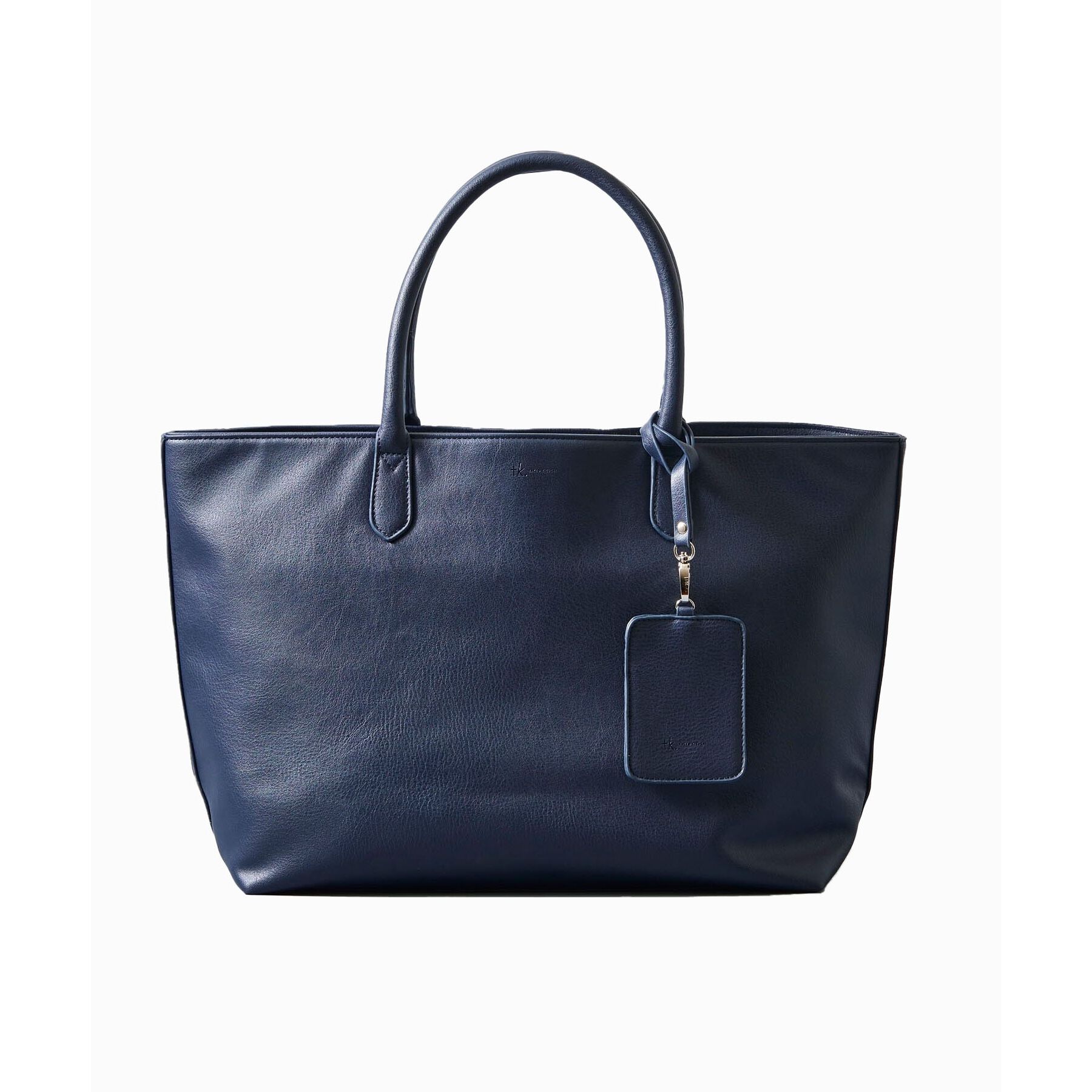 tk.TAKEO KIKUCHI「レザー調トートバッグ」|トートバッグ|ブルー(093)