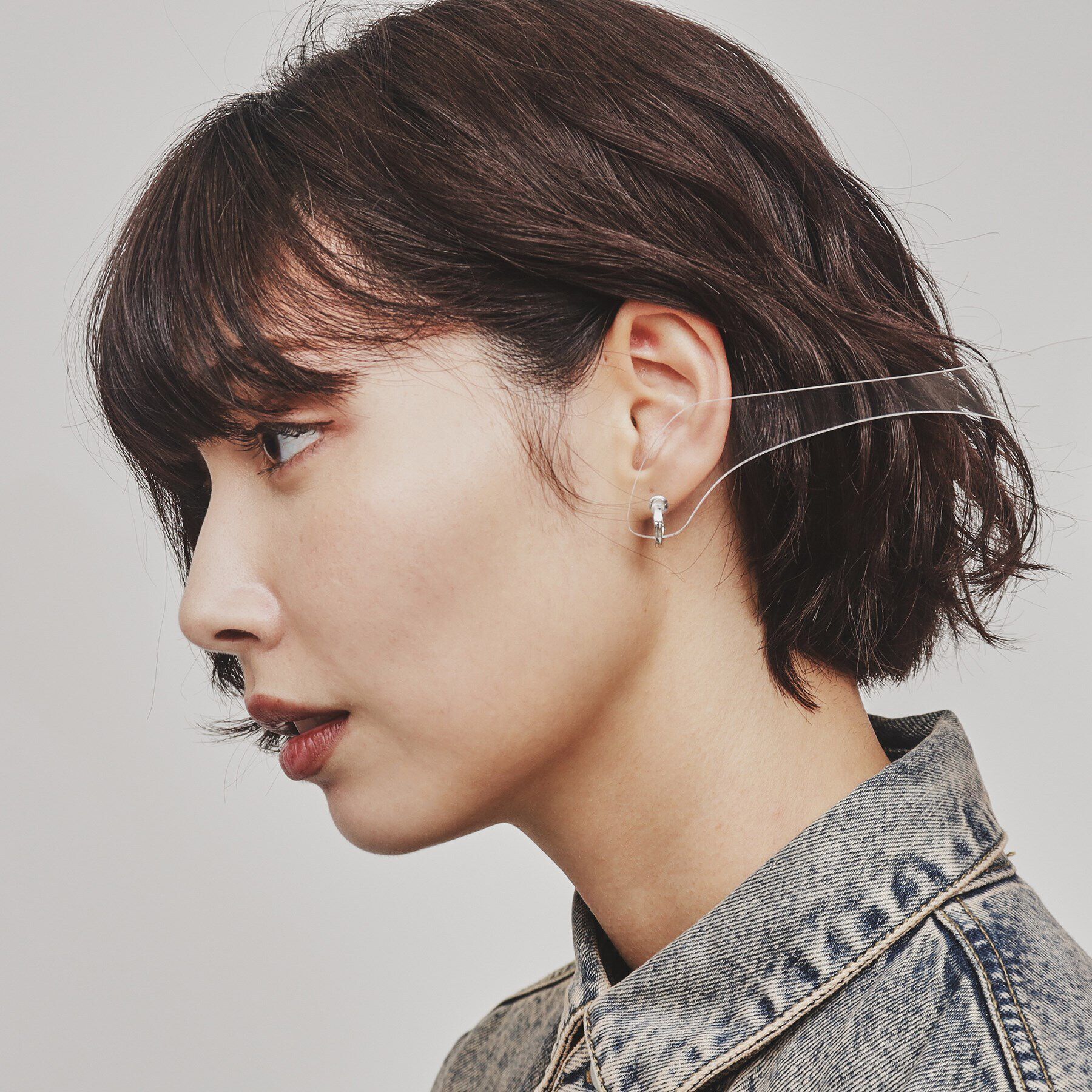 tk.TAKEO KIKUCHI「シンプルフープイヤリング」|イヤリング|