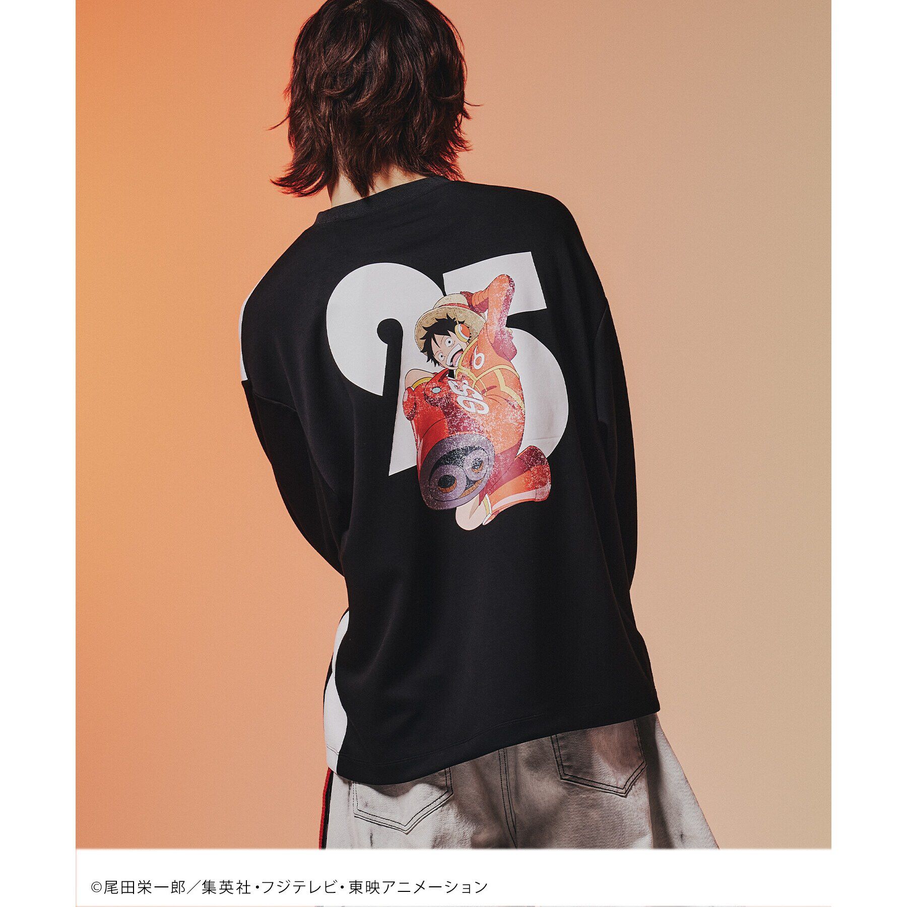 tk.TAKEO KIKUCHI「【ONE PIECEコラボ】ゲームシャツライクカットソー」|Tシャツ・カットソー|ブラック(019)