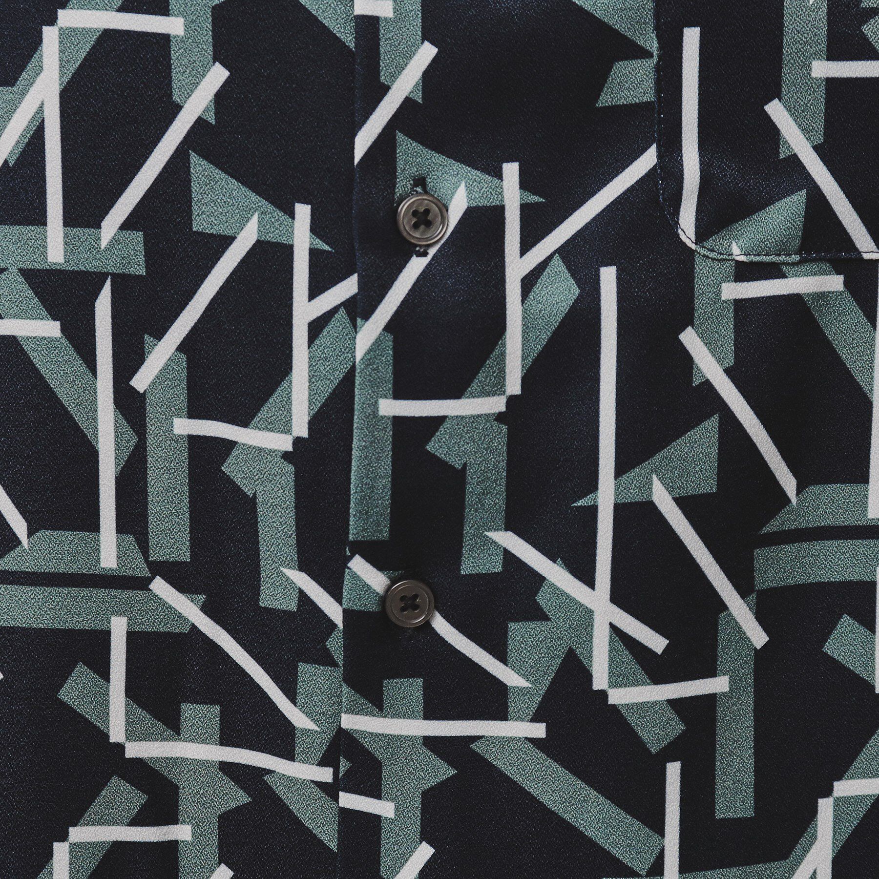 tk.TAKEO KIKUCHI「ジオメトリックプリントシャツ」|シャツ・ブラウス|